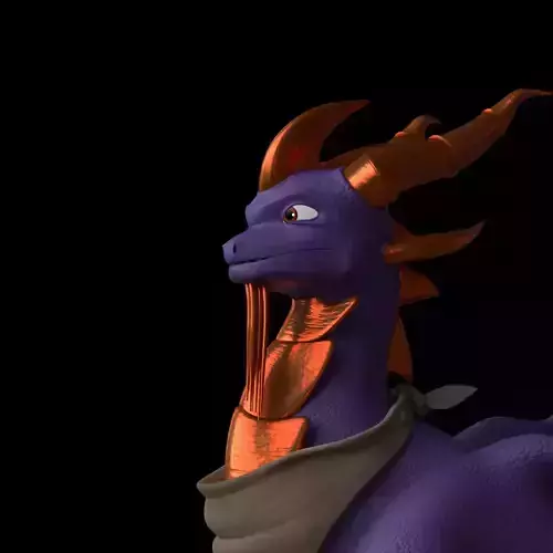 Purple Dragon Ignitus Model