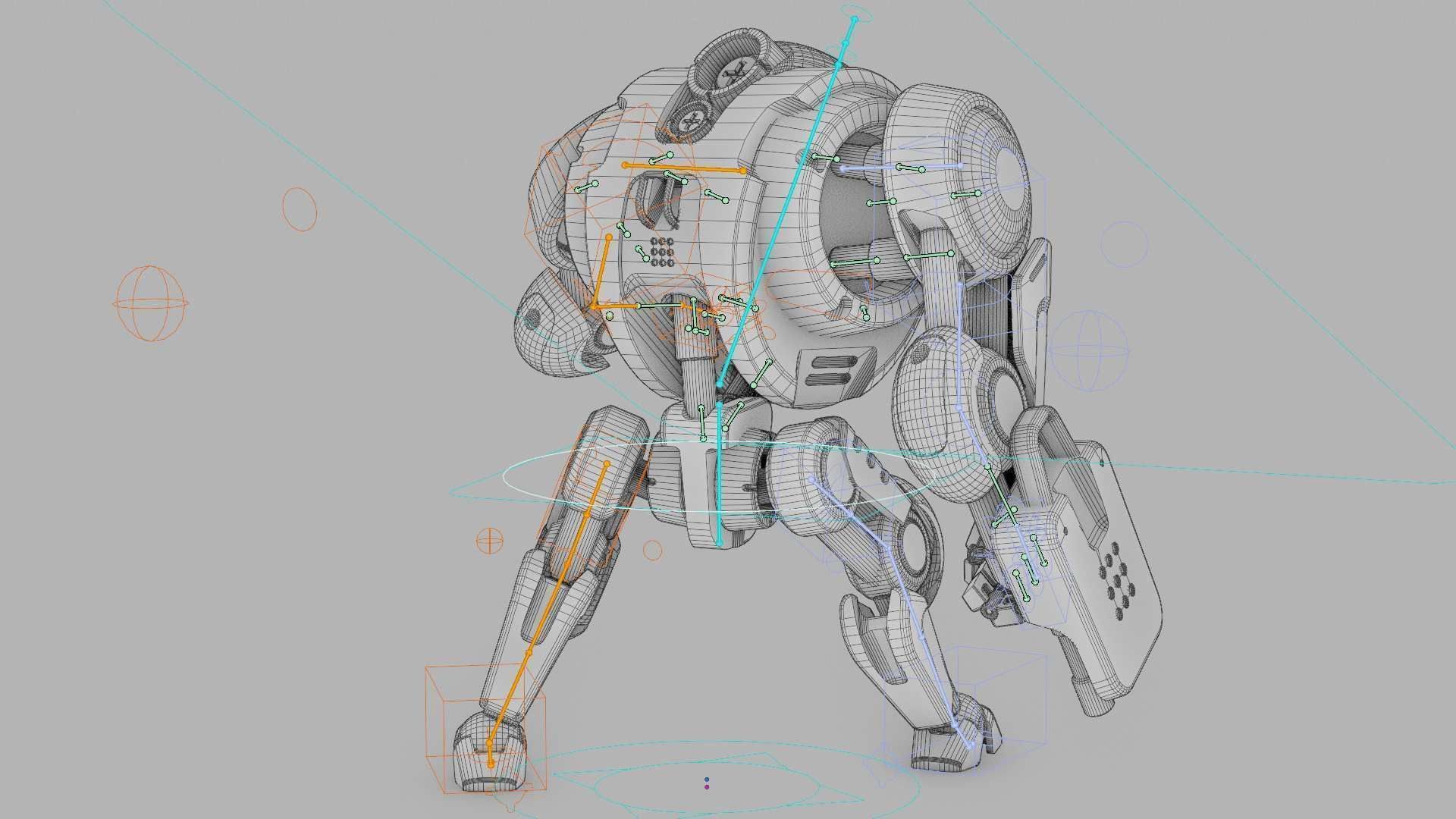 BATTLE DROID S-150  Rigged for Unreal Engine - Unity - MIXAMO 3D model_41