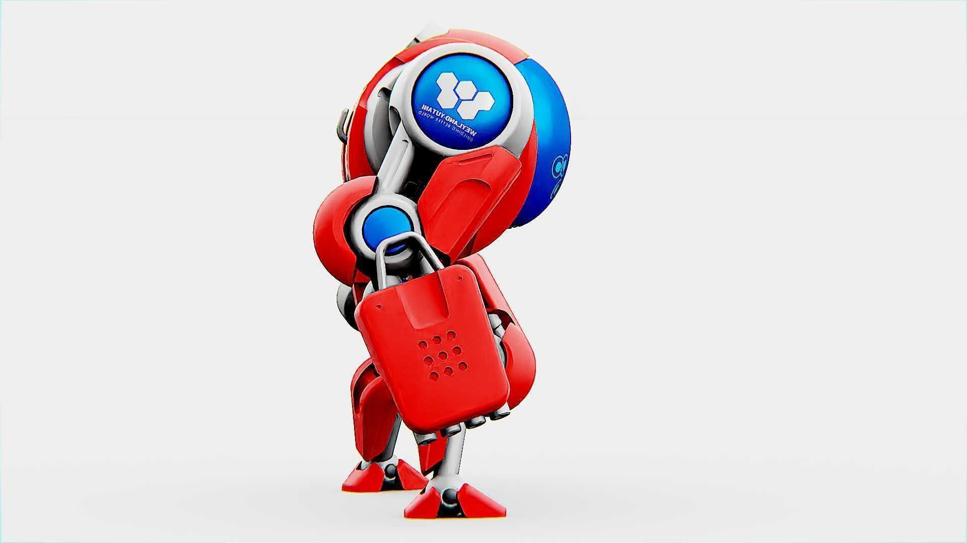 BATTLE DROID S-150  Rigged for Unreal Engine - Unity - MIXAMO 3D model_6