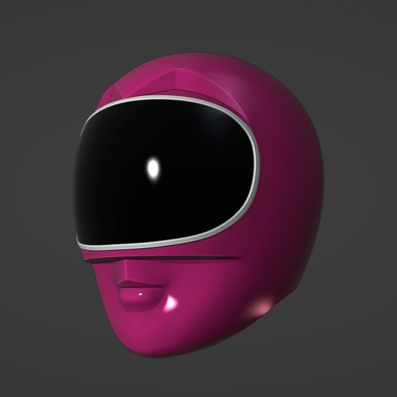 Power Ranger Zeo Helmet Set 3D print model_4