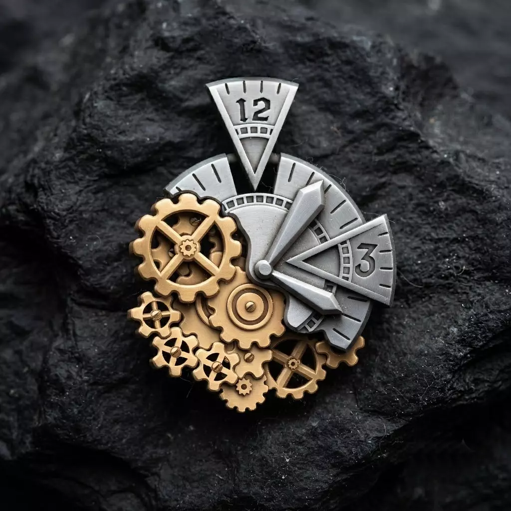 Time Pendant 3D print model