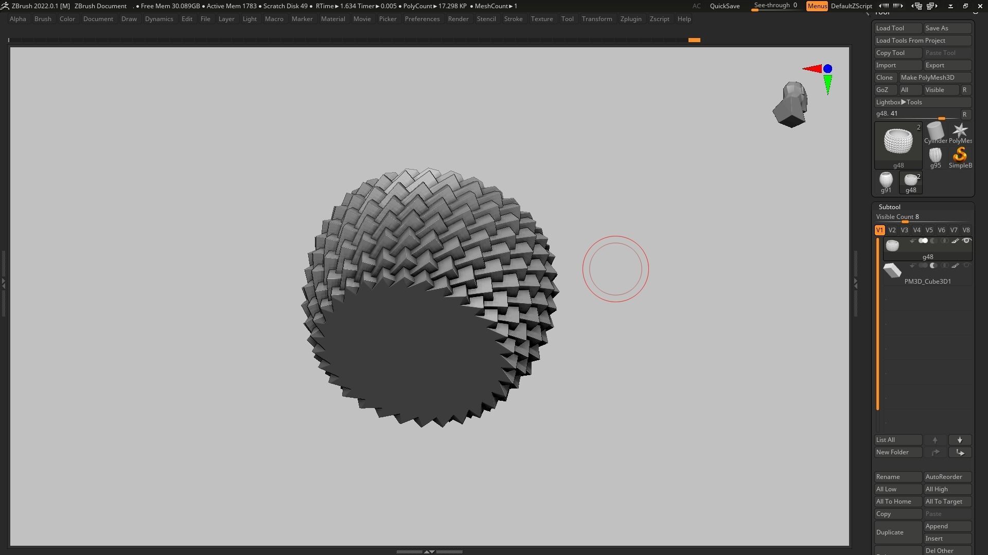 pot g48 3D print model 3D print model_10