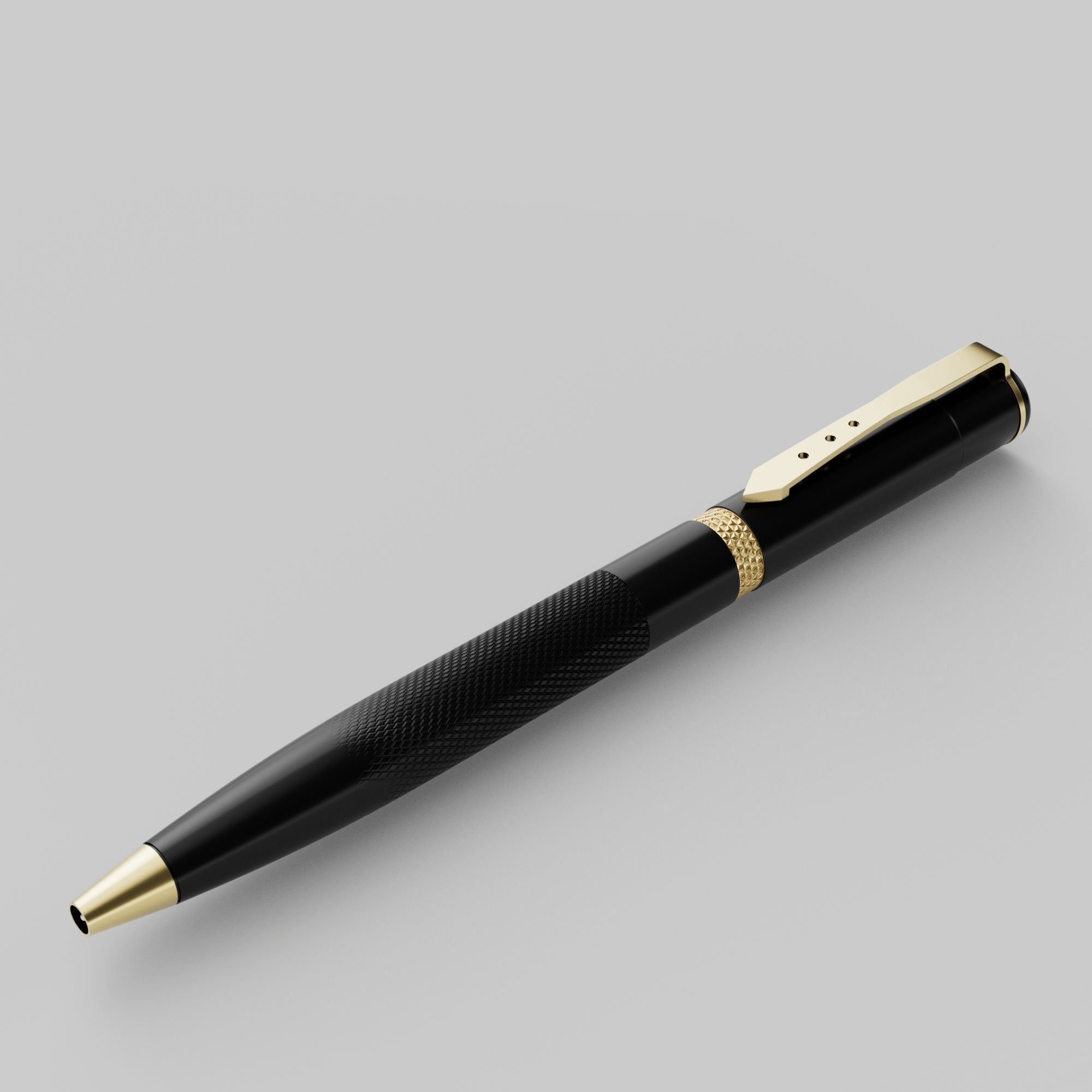 Ballpen 3D model_1
