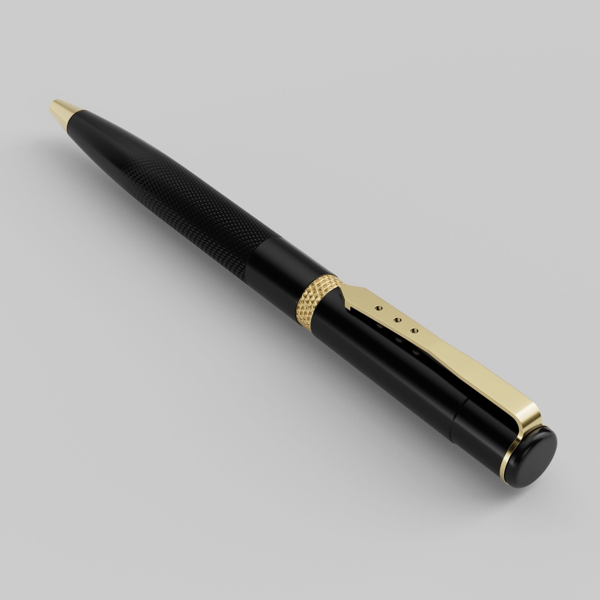 Ballpen 3D model_2