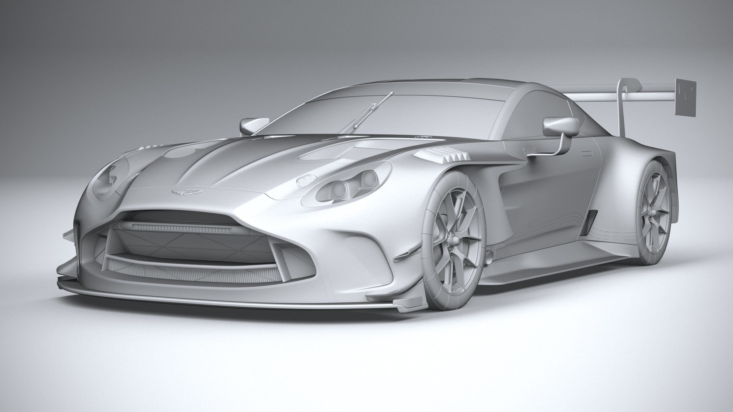 Aston Martin Vantage GT3 2023 3D model_20