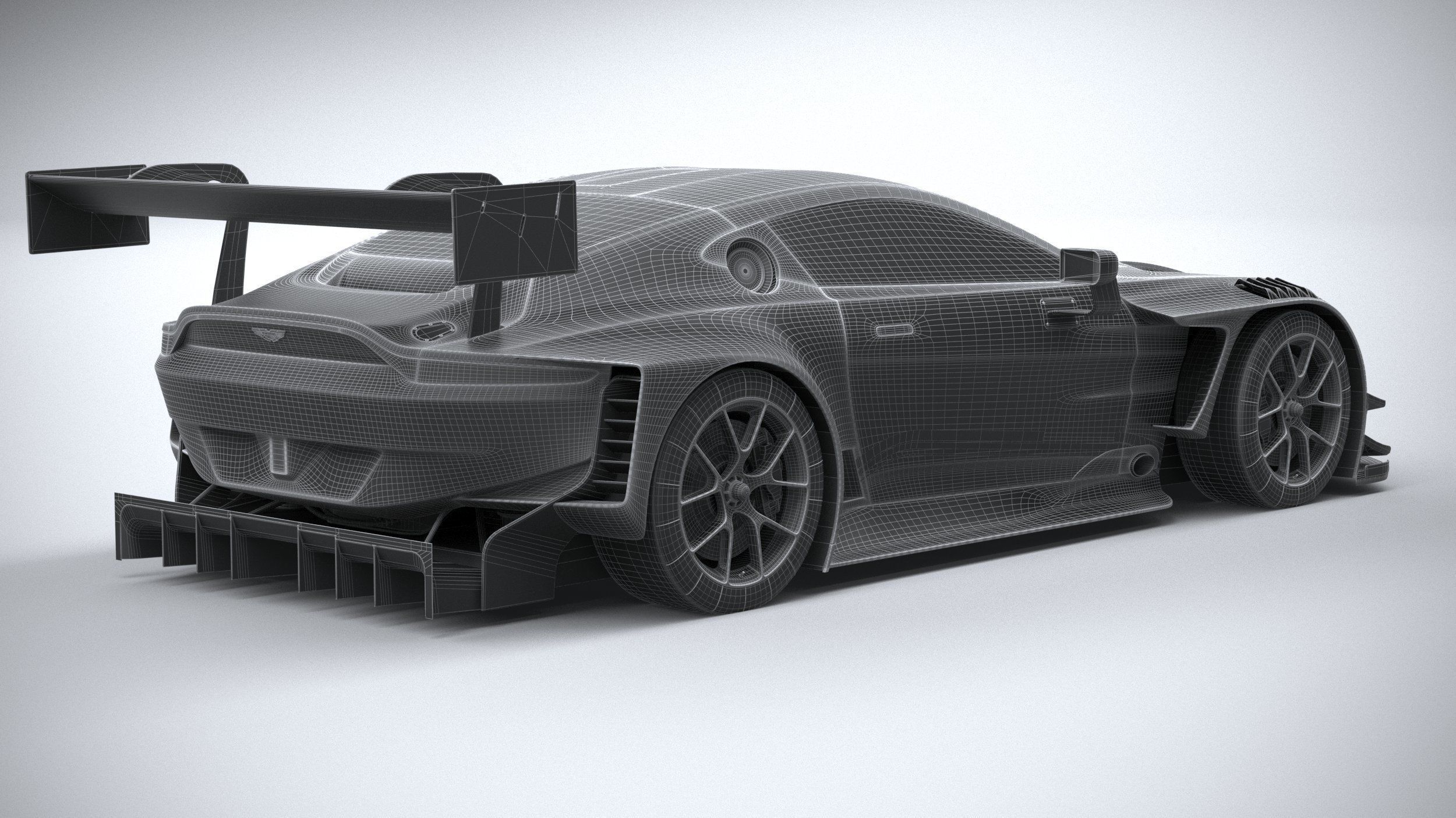 Aston Martin Vantage GT3 2023 3D model_27