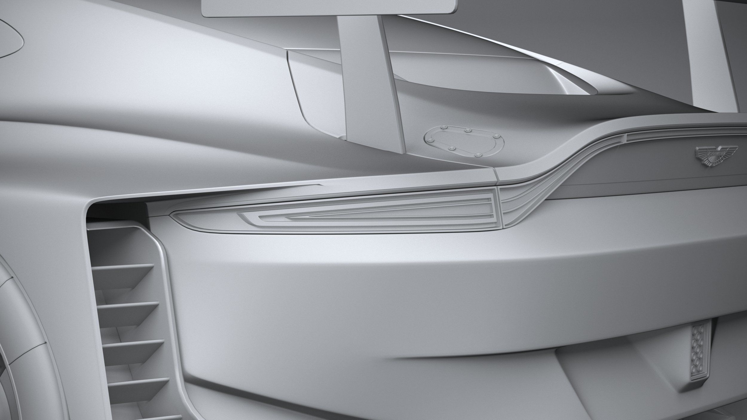 Aston Martin Vantage GT3 2023 3D model_24