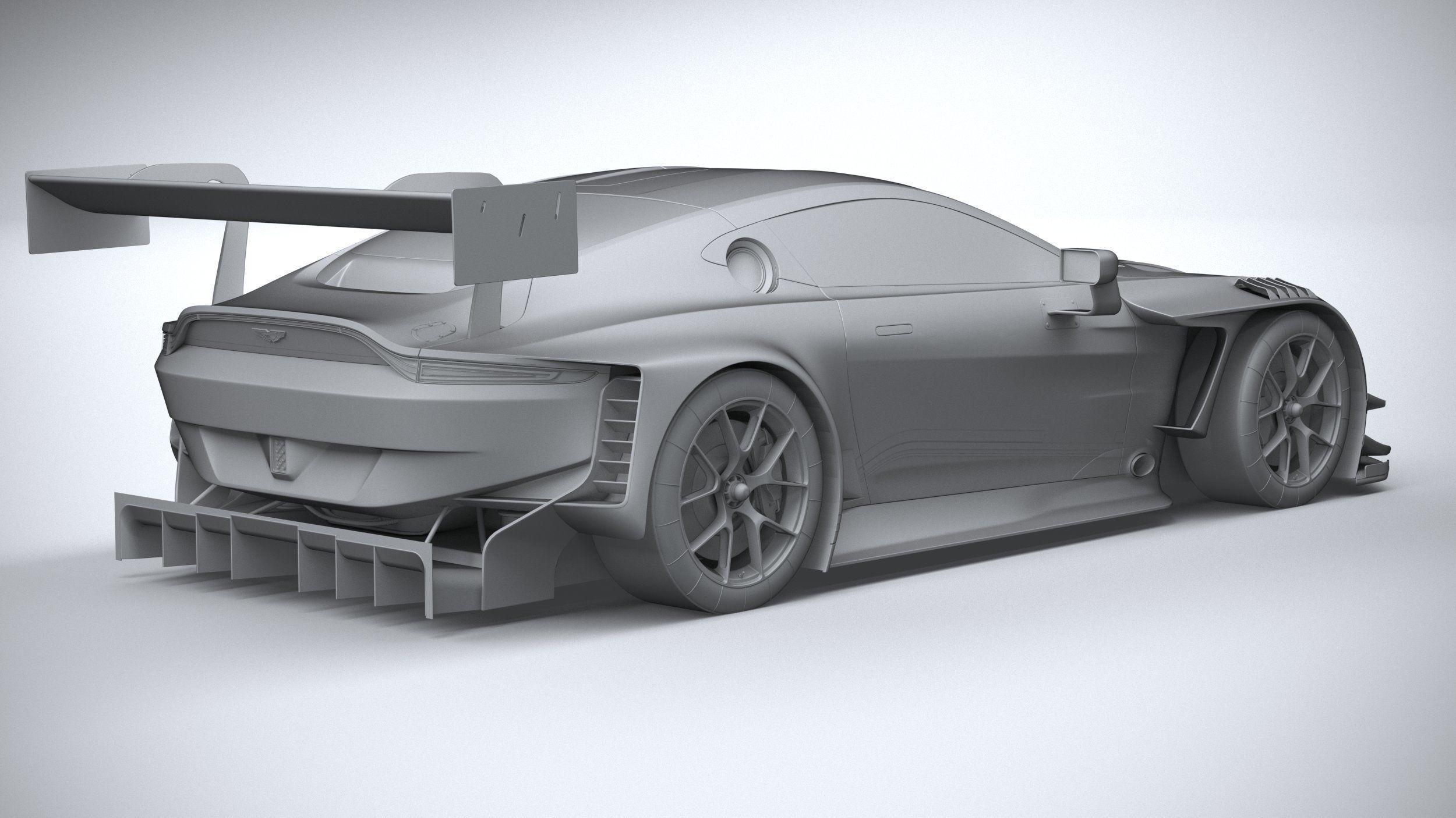 Aston Martin Vantage GT3 2023 3D model_25