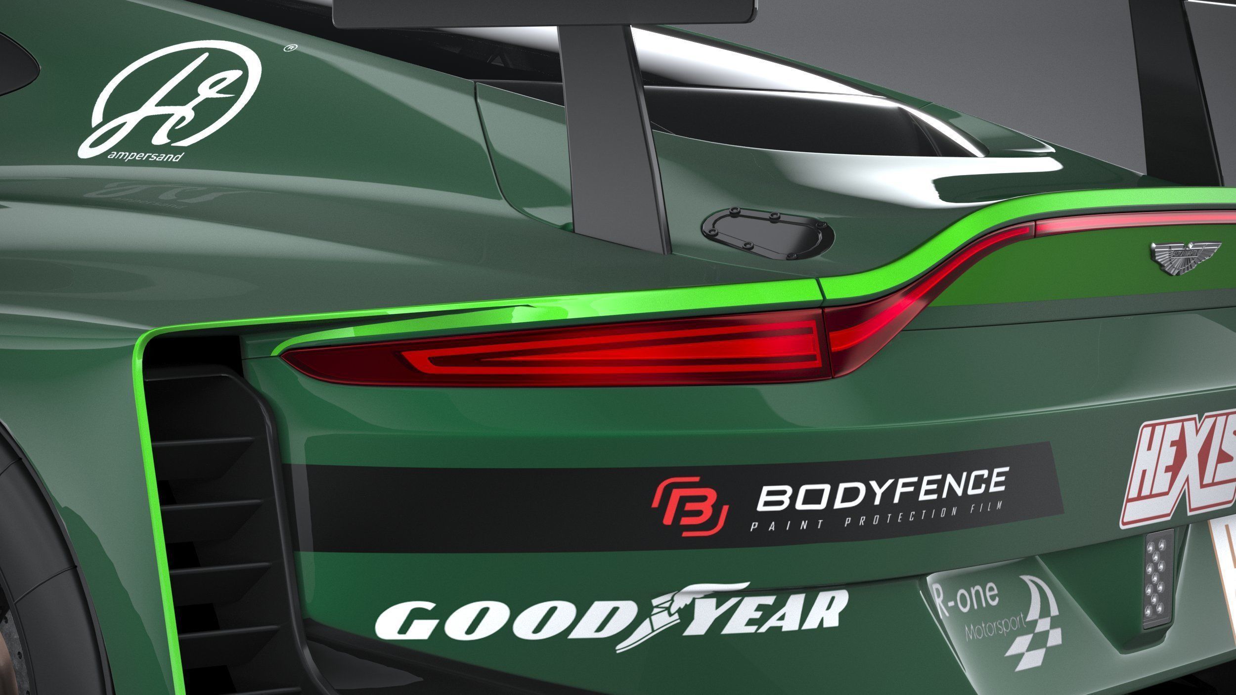 Aston Martin Vantage GT3 2023 3D model_15