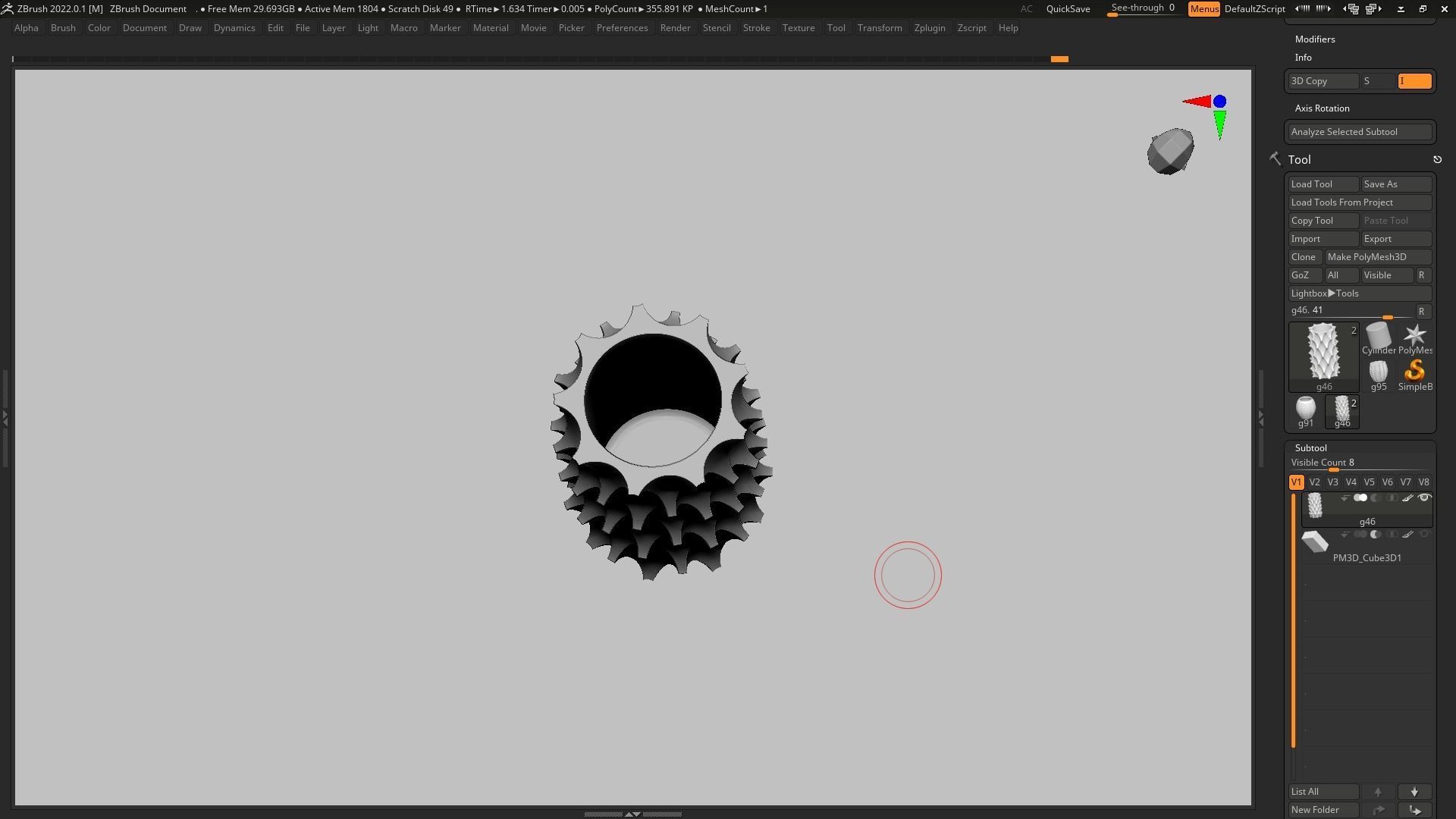 pot g46 3D print model 3D print model_5