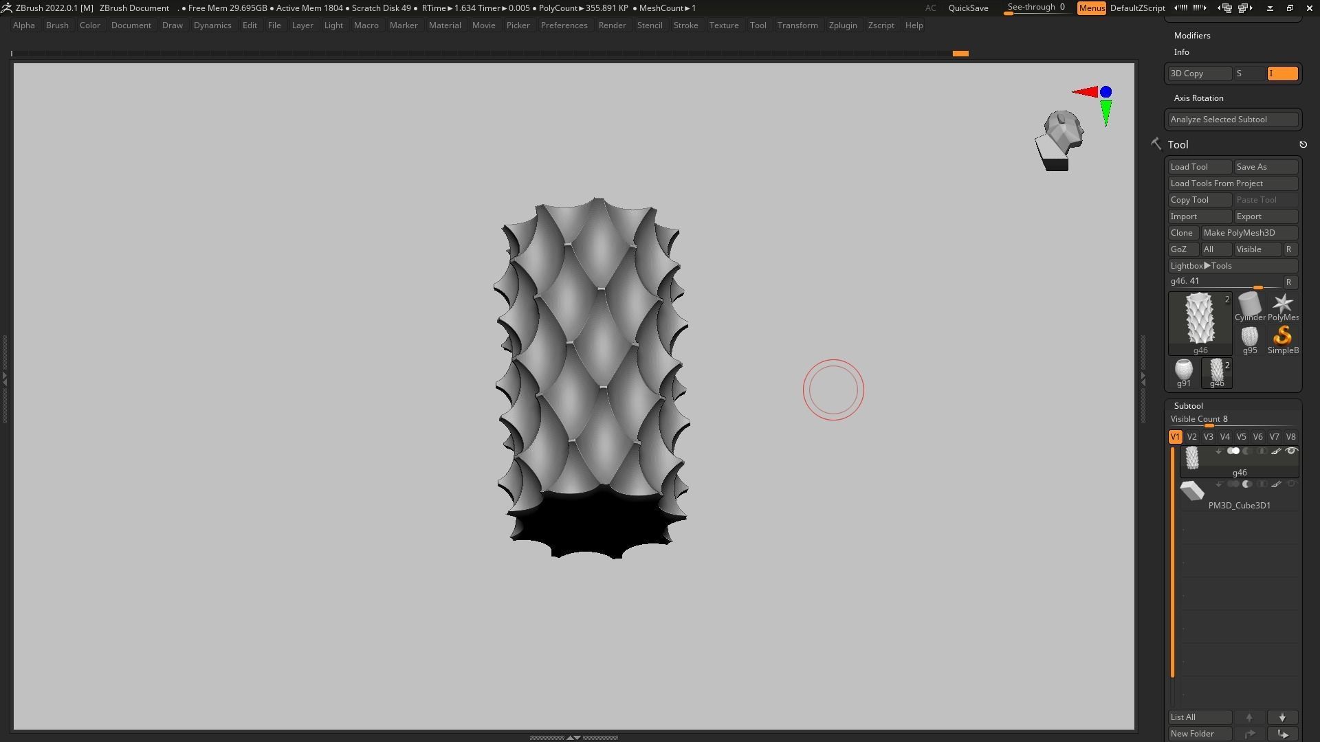 pot g46 3D print model 3D print model_6