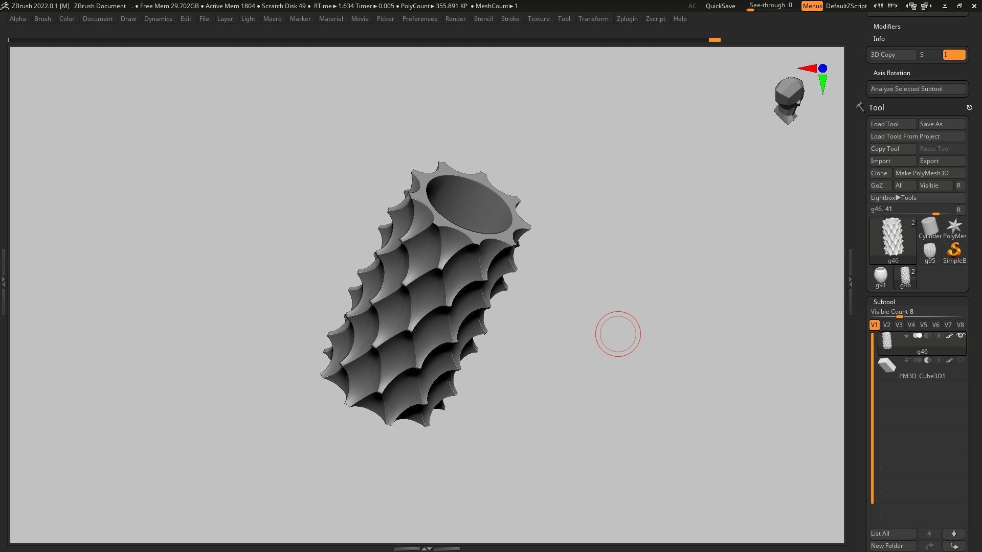 pot g46 3D print model 3D print model_3