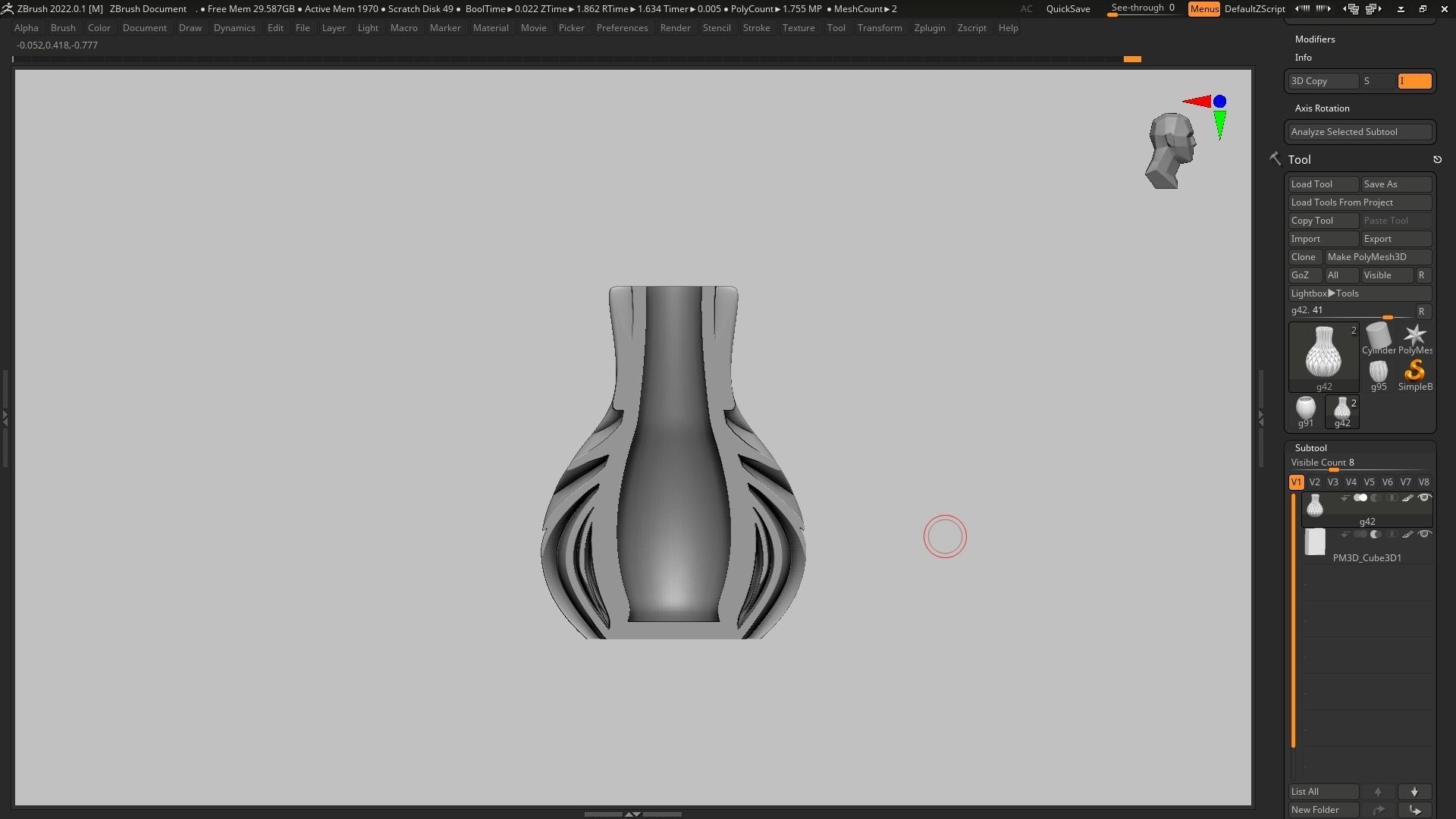 pot g42 3D print model 3D print model_13