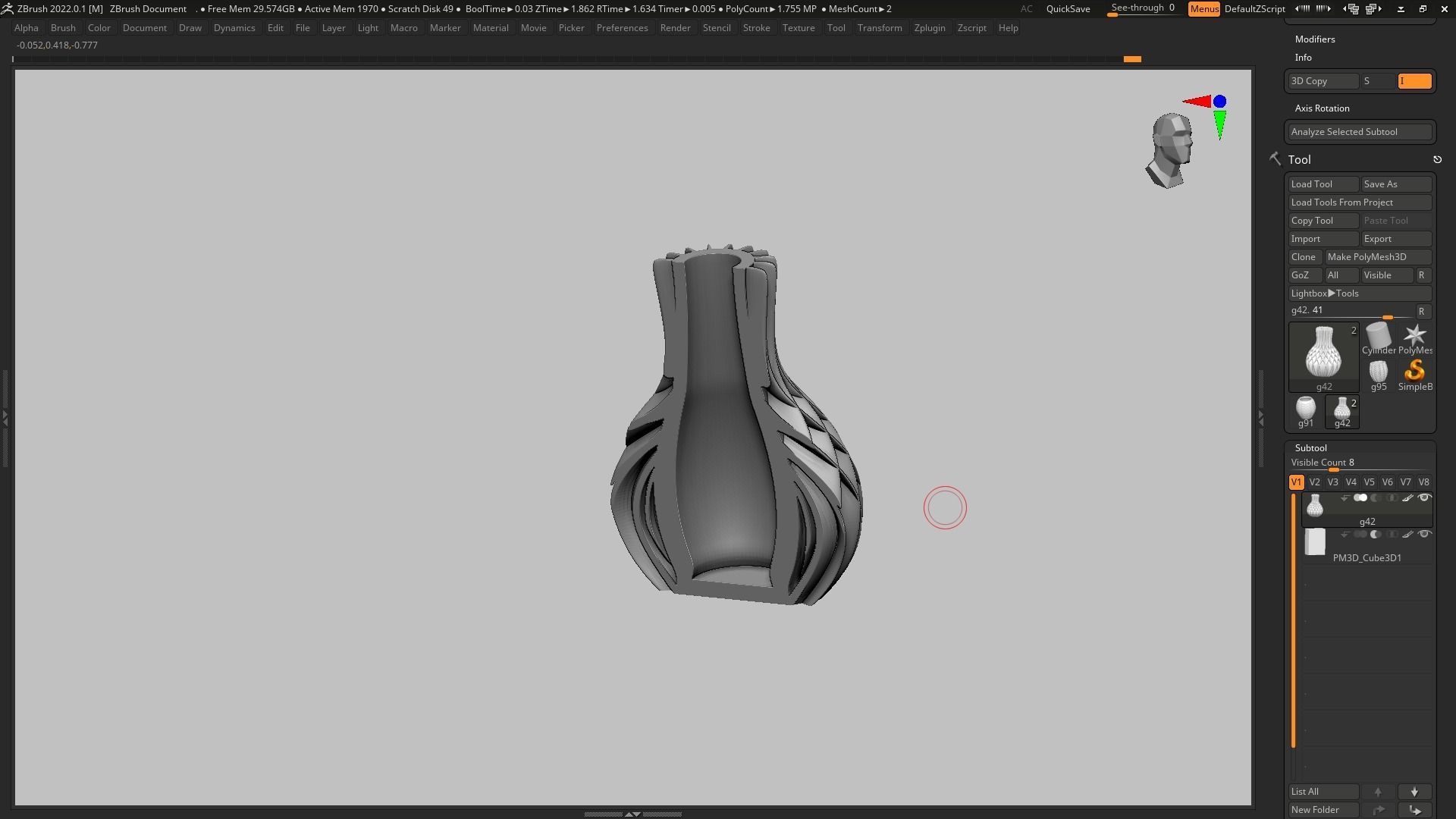 pot g42 3D print model 3D print model_15