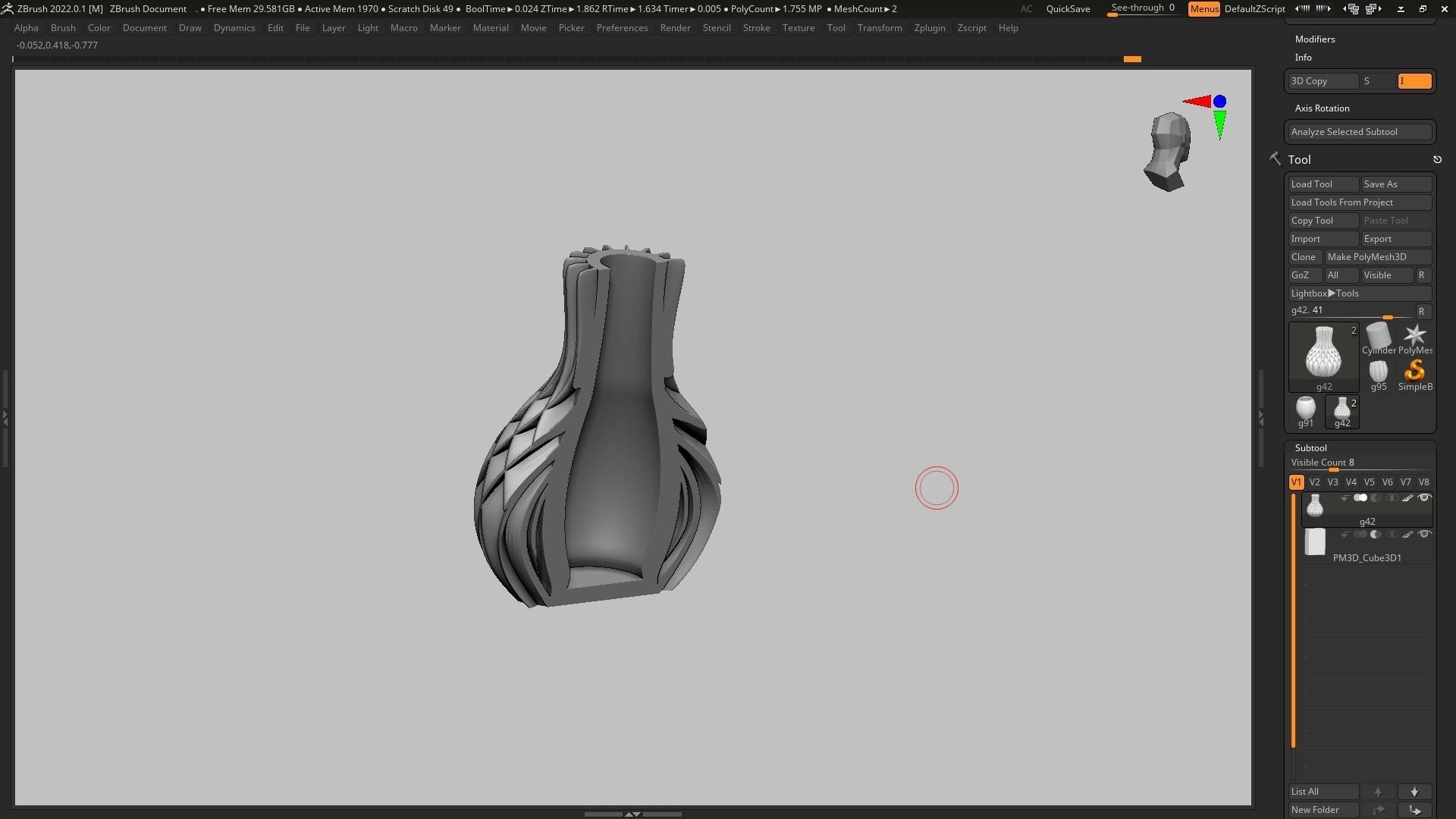 pot g42 3D print model 3D print model_14