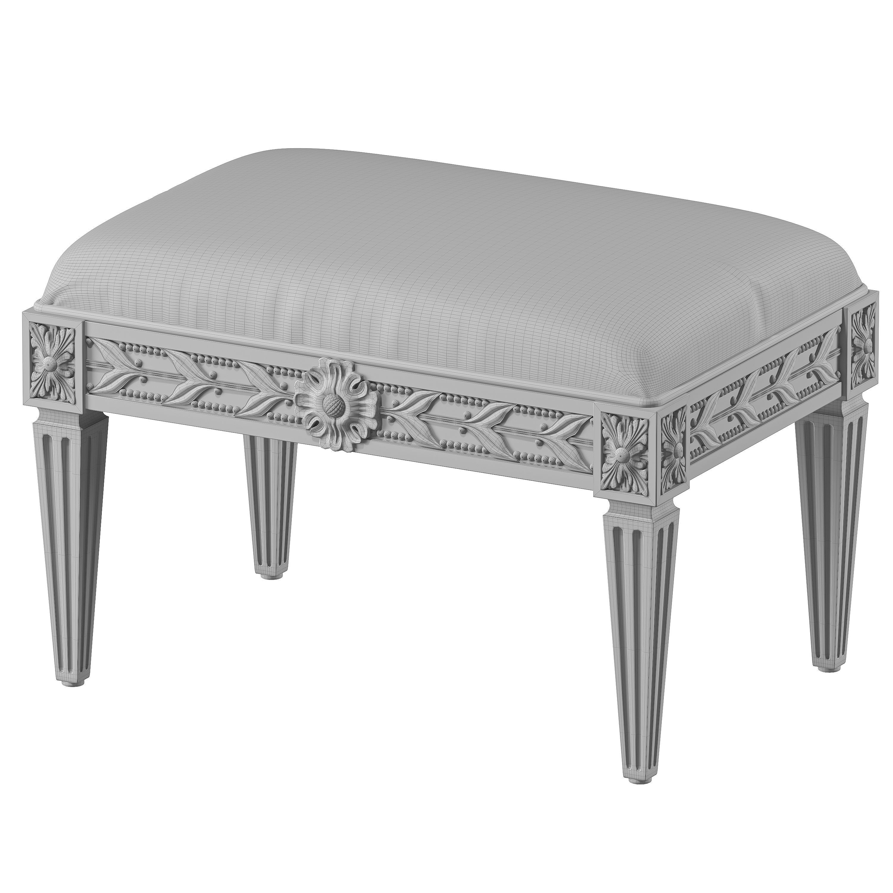 eloquence anais pouf 3D model_9