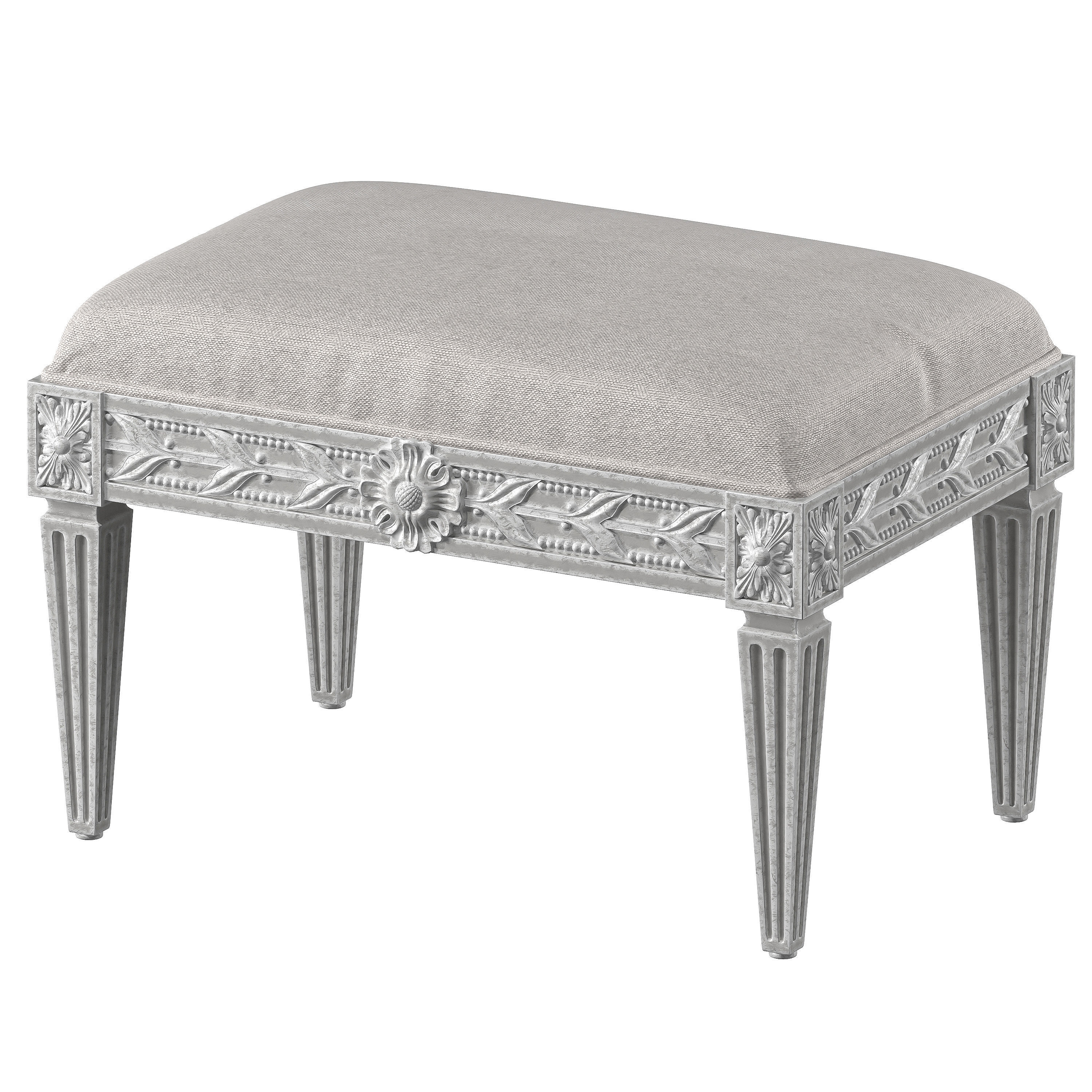 eloquence anais pouf 3D model_8