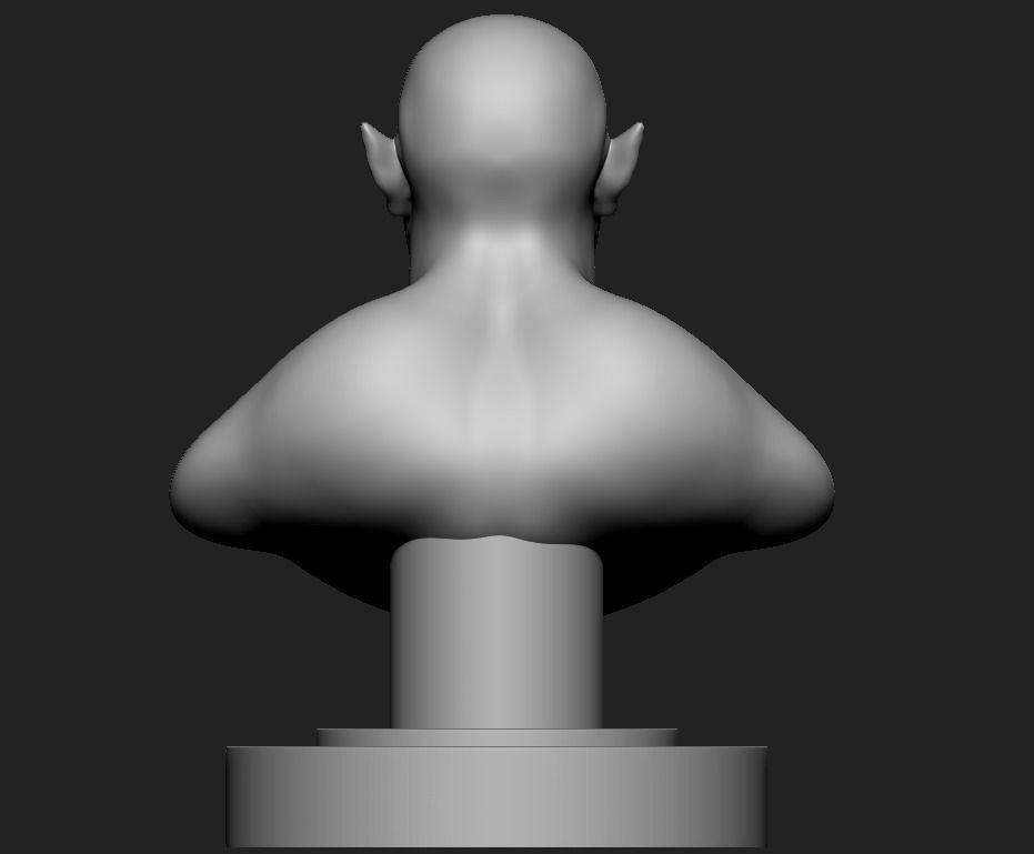 ORC STATUE - MESH BASE 3D print model_9