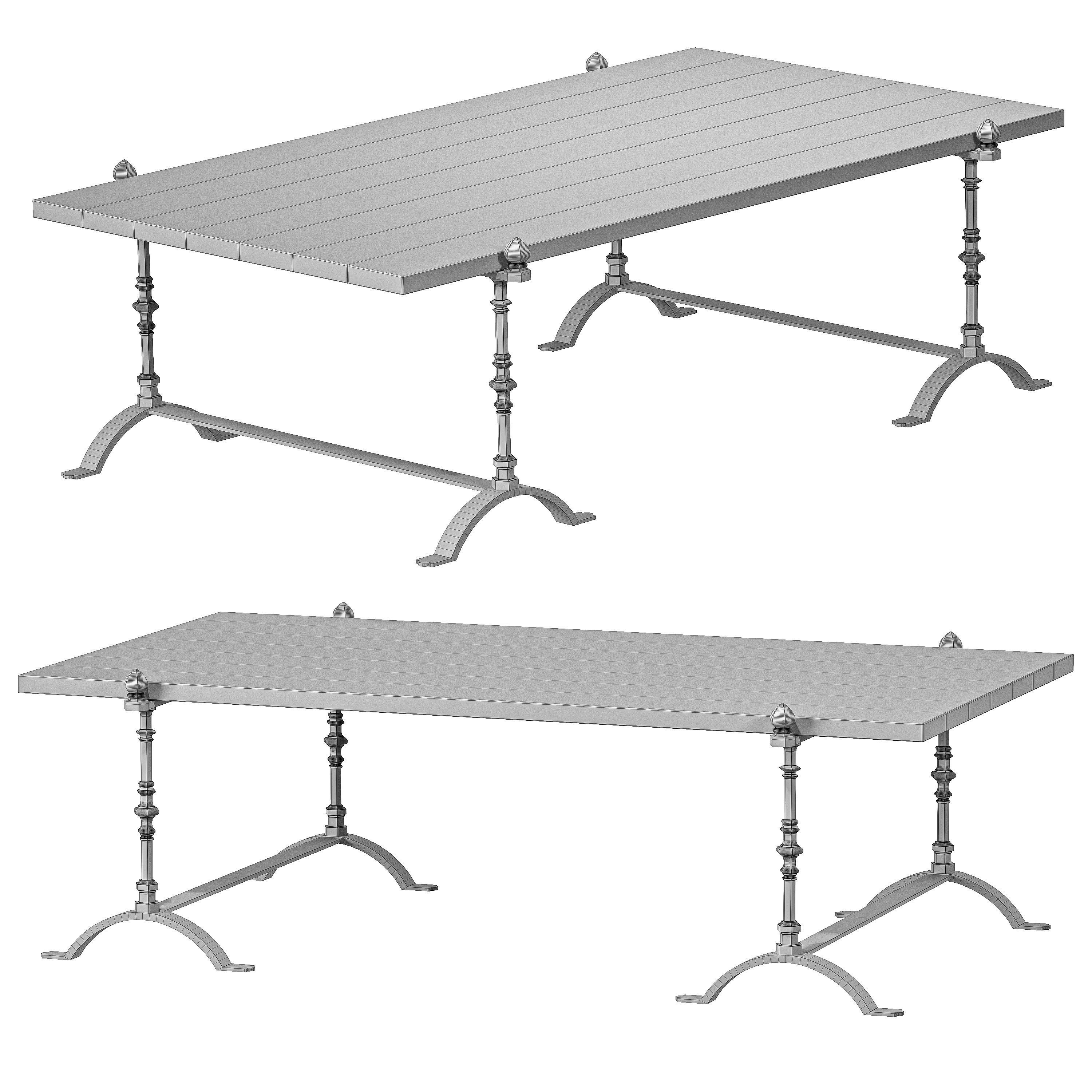 eloquence st remy coffee table 3D model_8