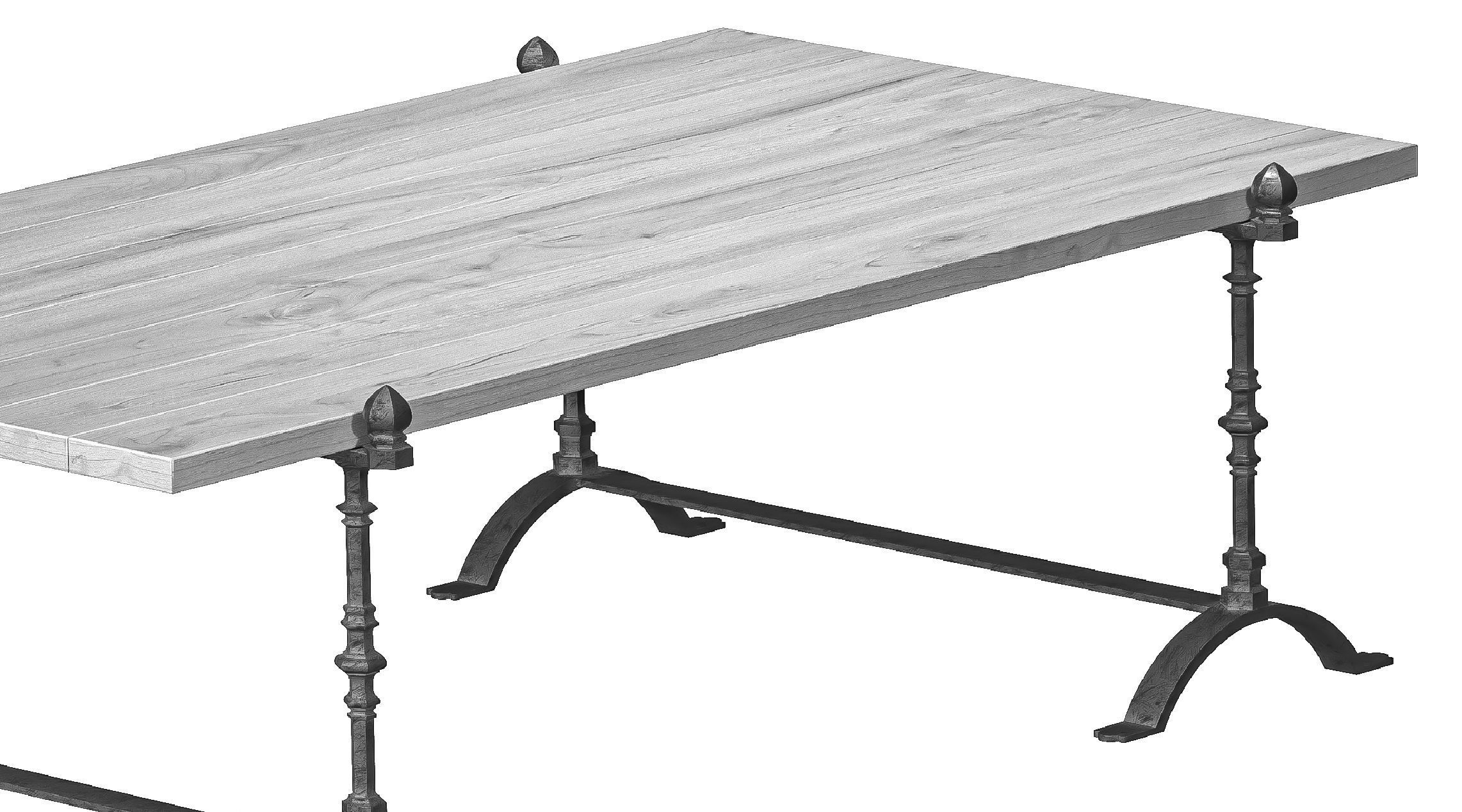 eloquence st remy coffee table 3D model_3