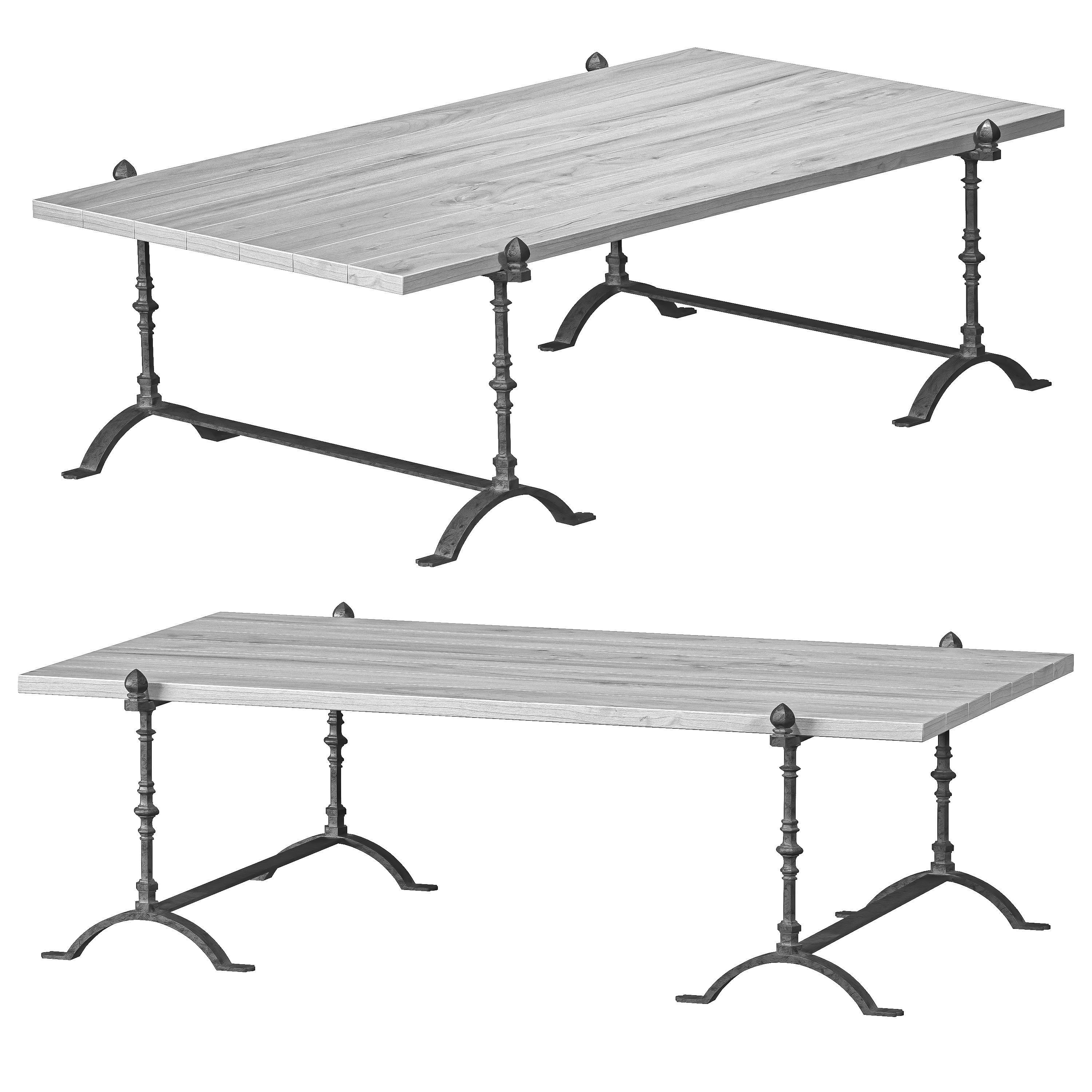 eloquence st remy coffee table 3D model_1