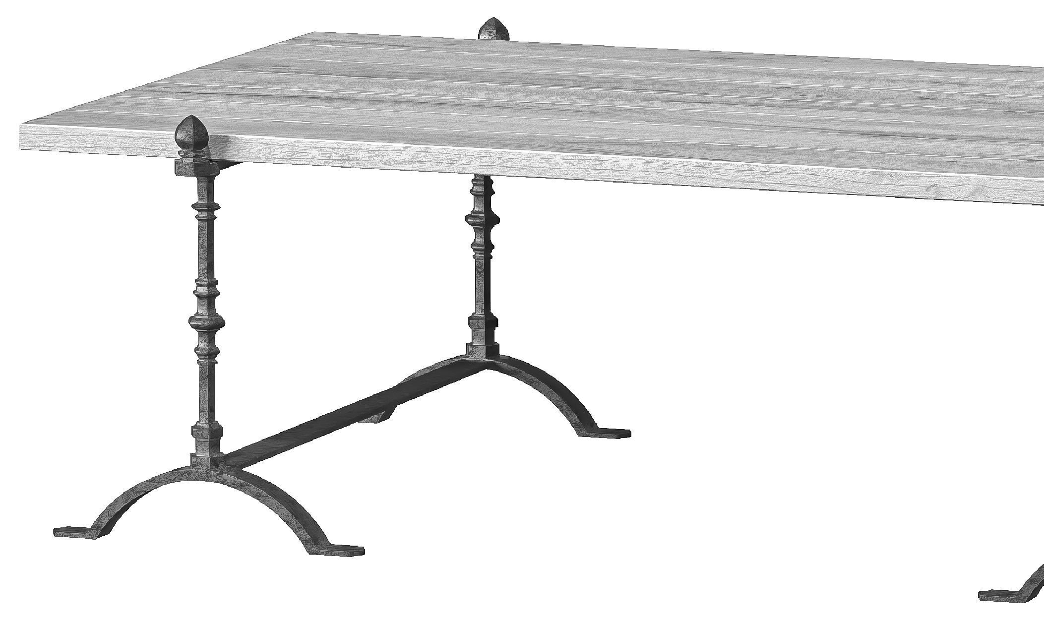 eloquence st remy coffee table 3D model_12