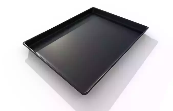 Baking Sheet Model 04 Low-poly 3D model