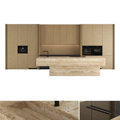Kitchen set 47 3D model