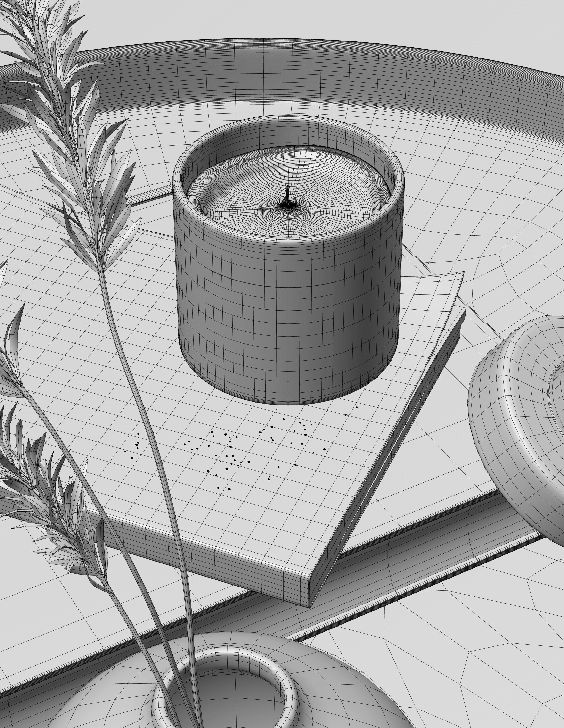 Caulfield North interior scene 3D model_13