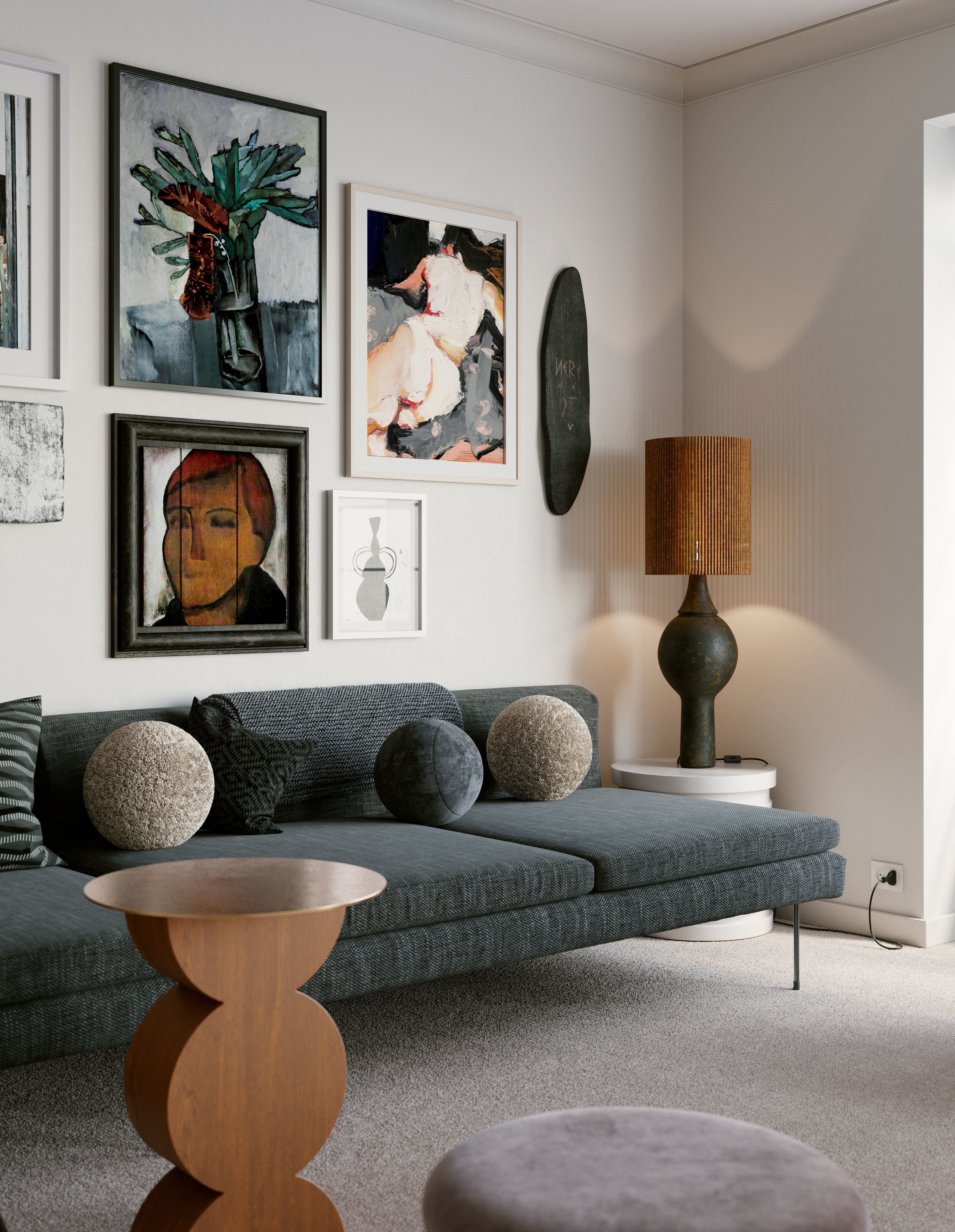 Caulfield North interior scene 3D model_1