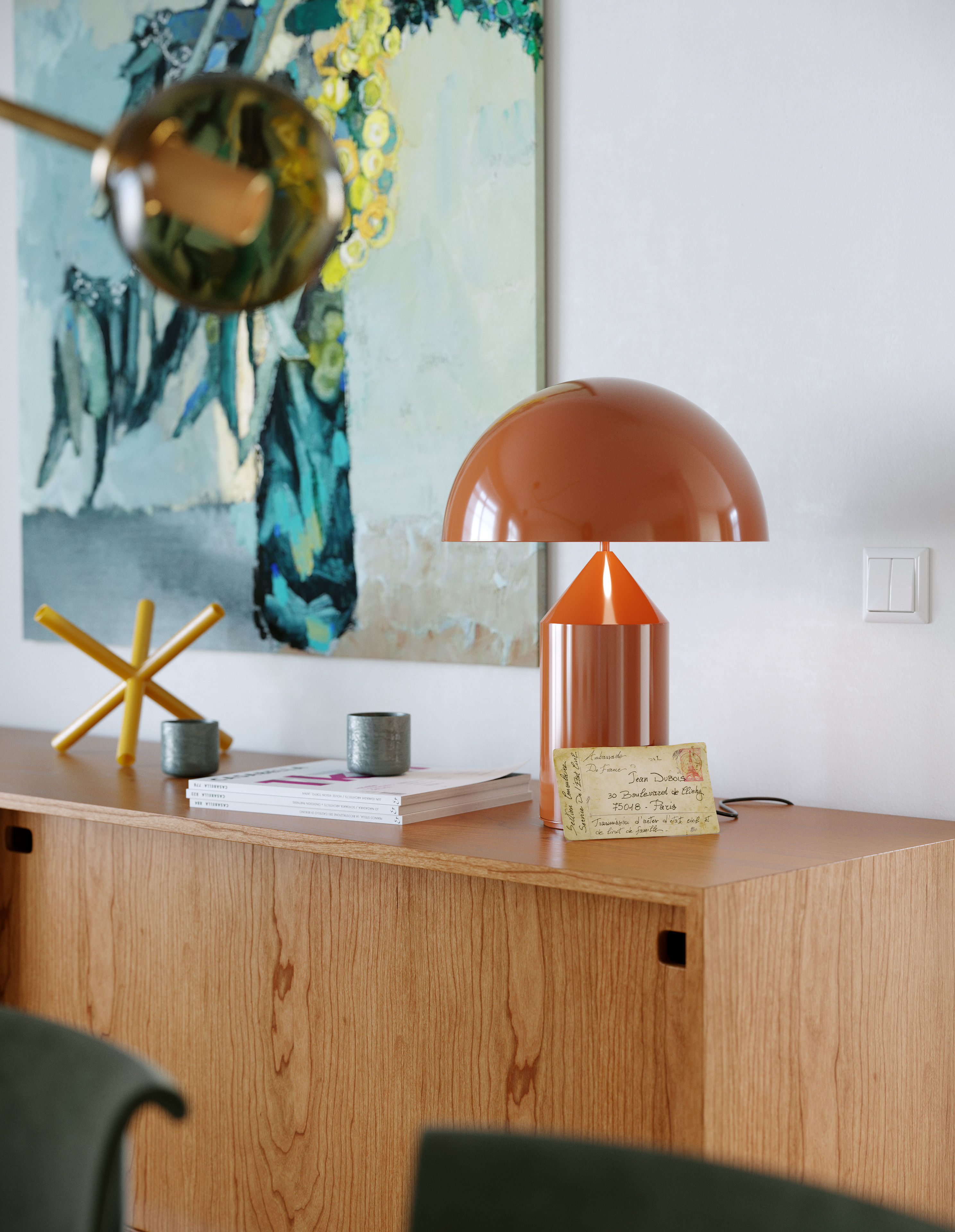 Caulfield North interior scene 3D model_5