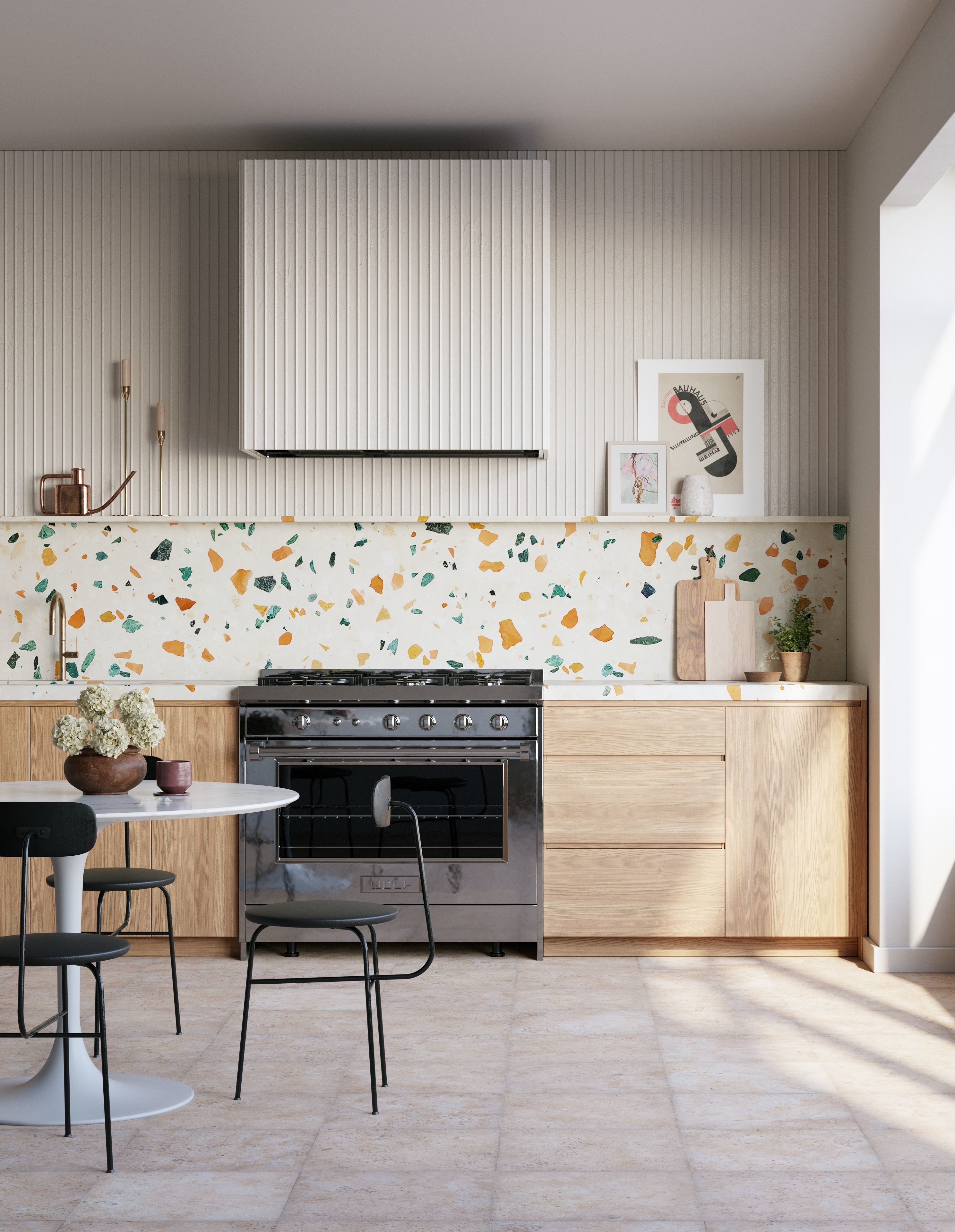 Caulfield North interior scene 3D model_8