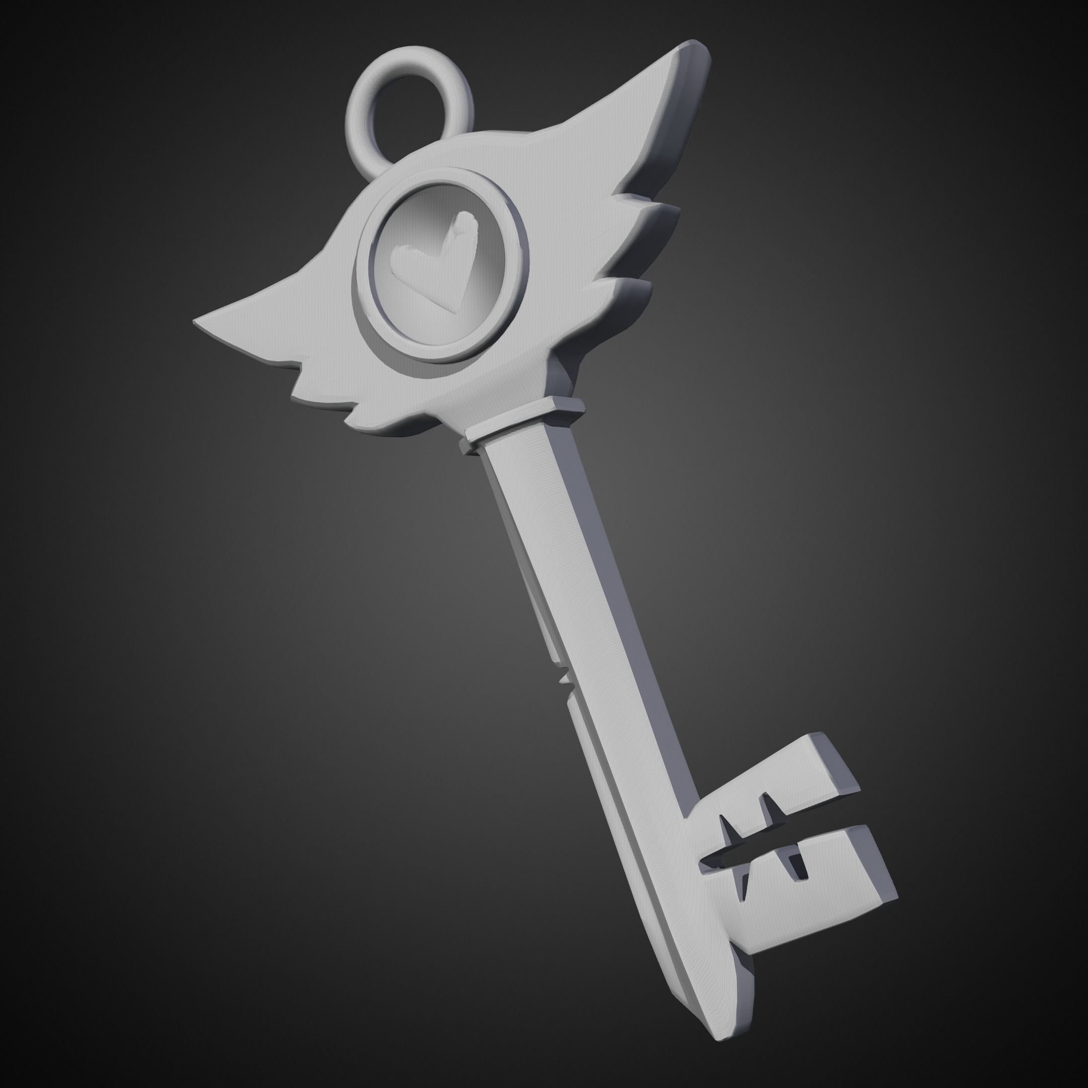 Hazbin Hotel Key for KeyChain 3D print model_10