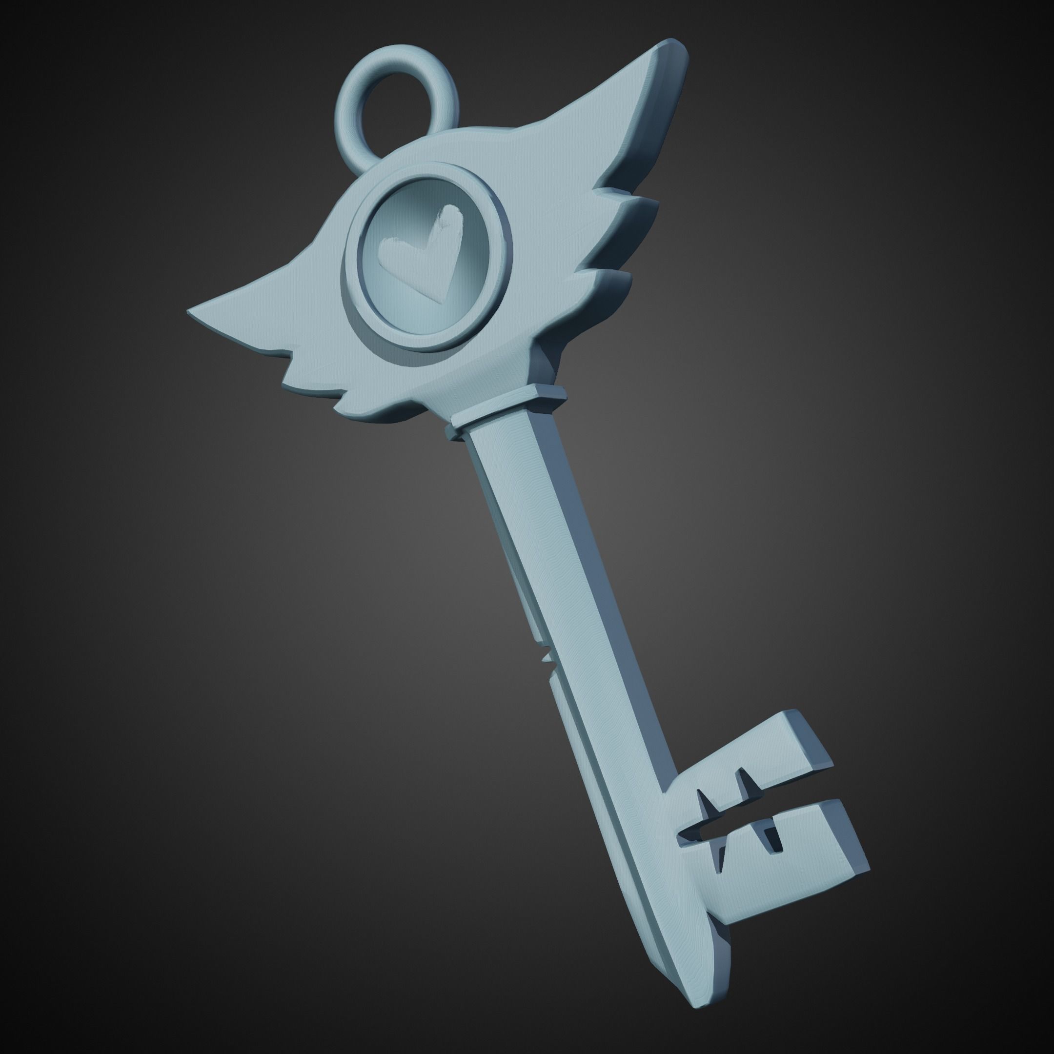 Hazbin Hotel Key for KeyChain 3D print model_13