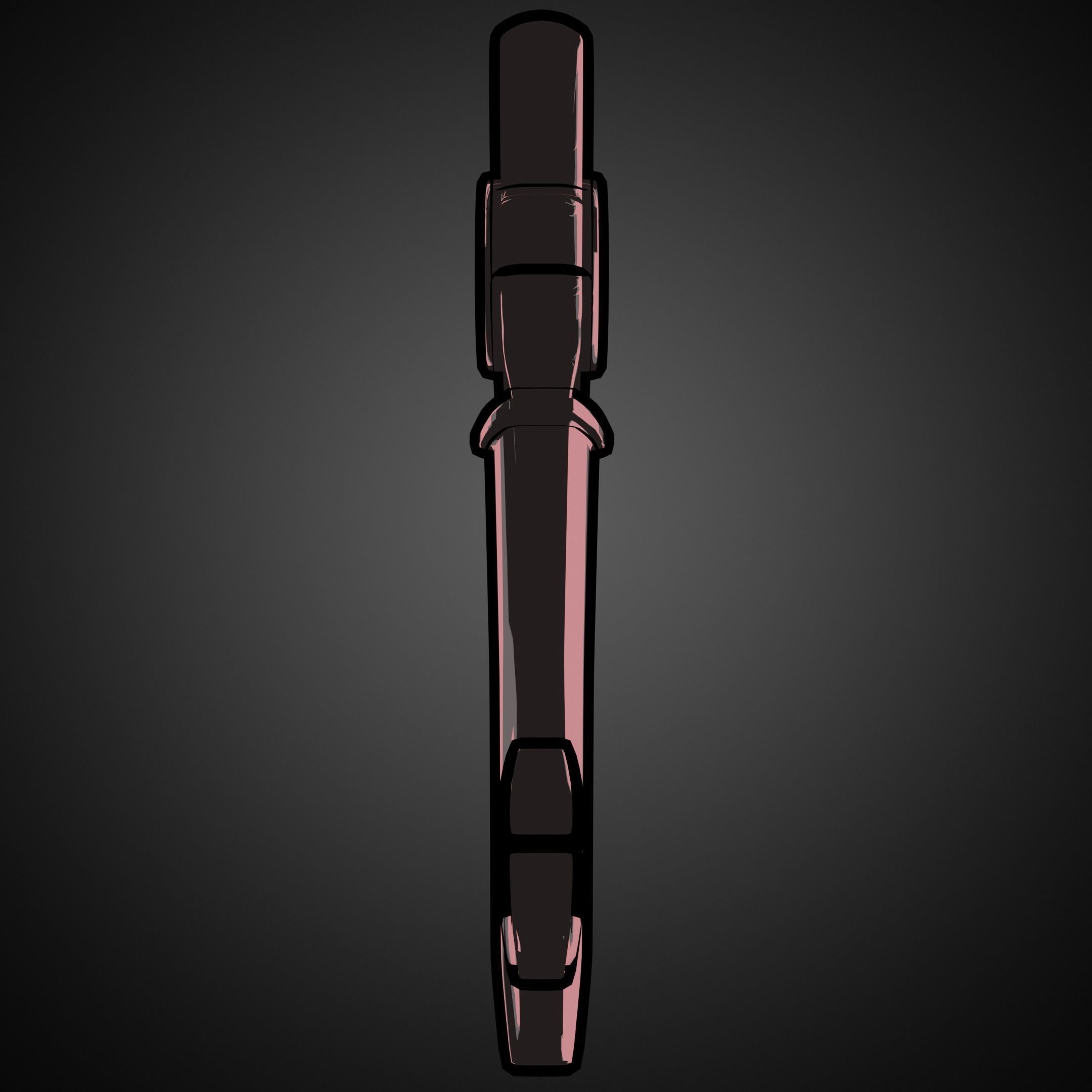 Hazbin Hotel Key for KeyChain 3D print model_4