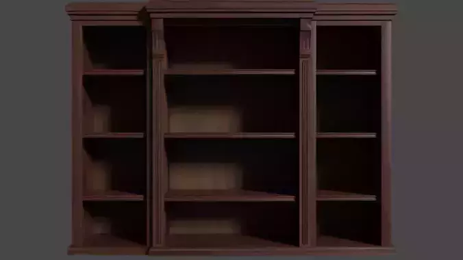 1910s Walnut Bookcase