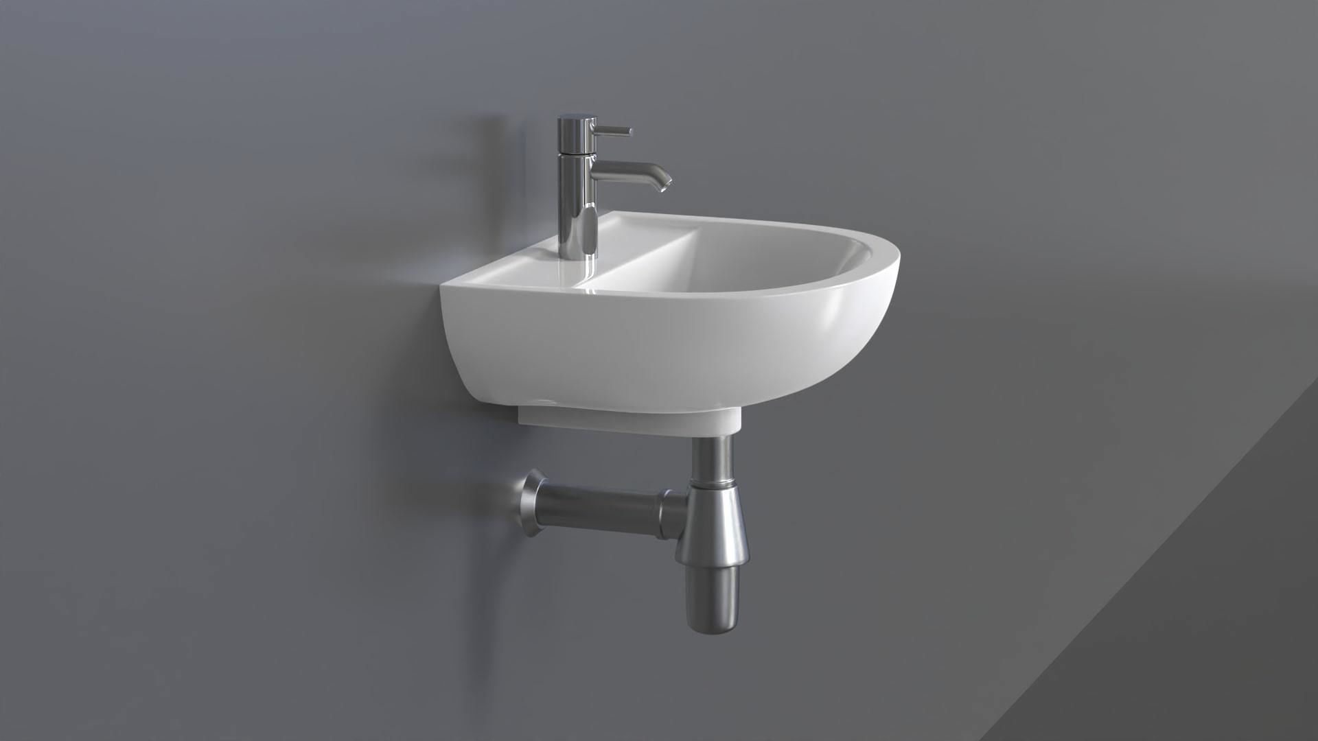 Basin Sink 27 3D model_8