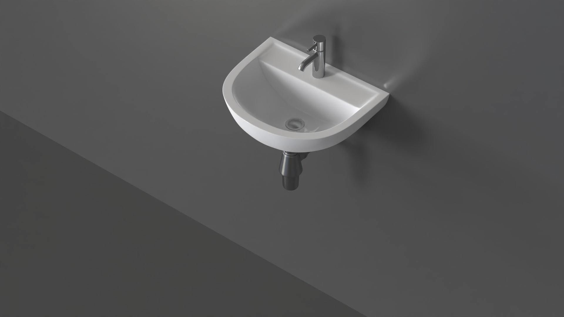 Basin Sink 27 3D model_1