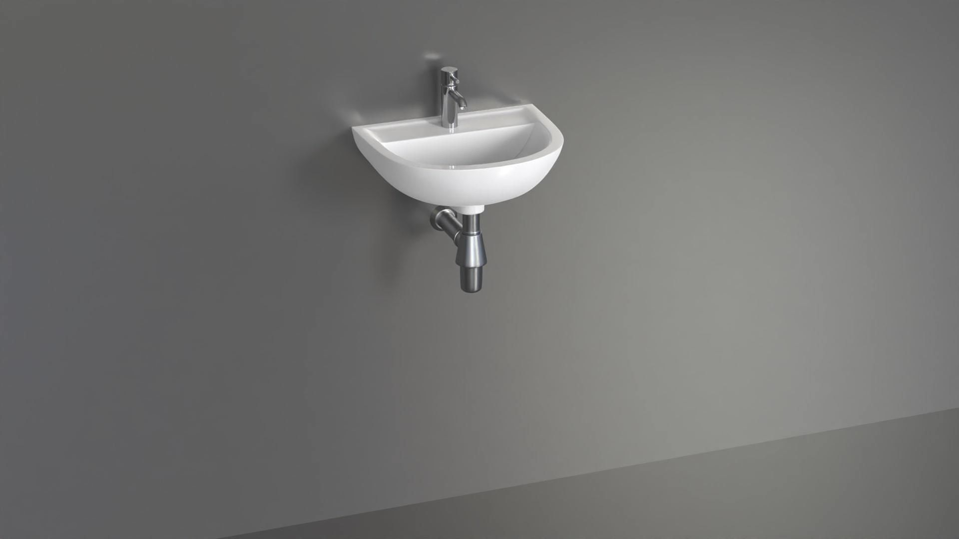 Basin Sink 27 3D model_7