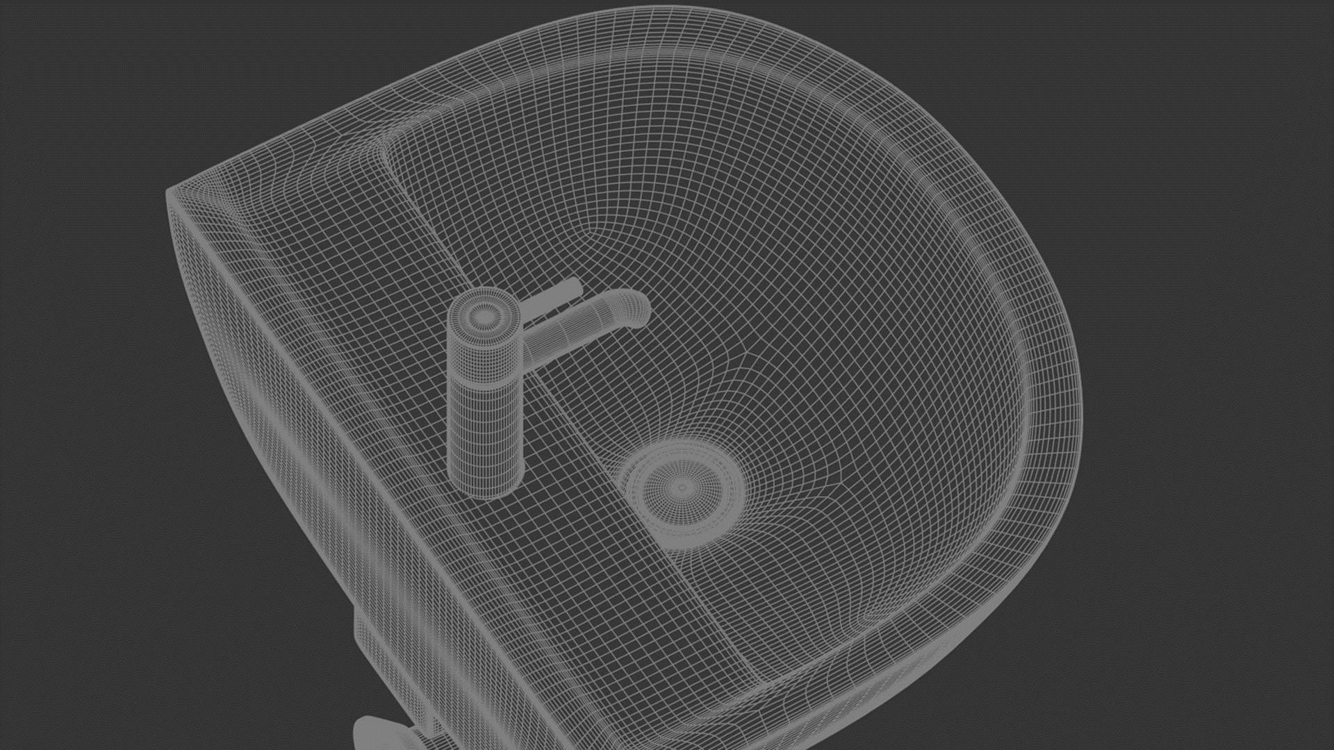 Basin Sink 27 3D model_13