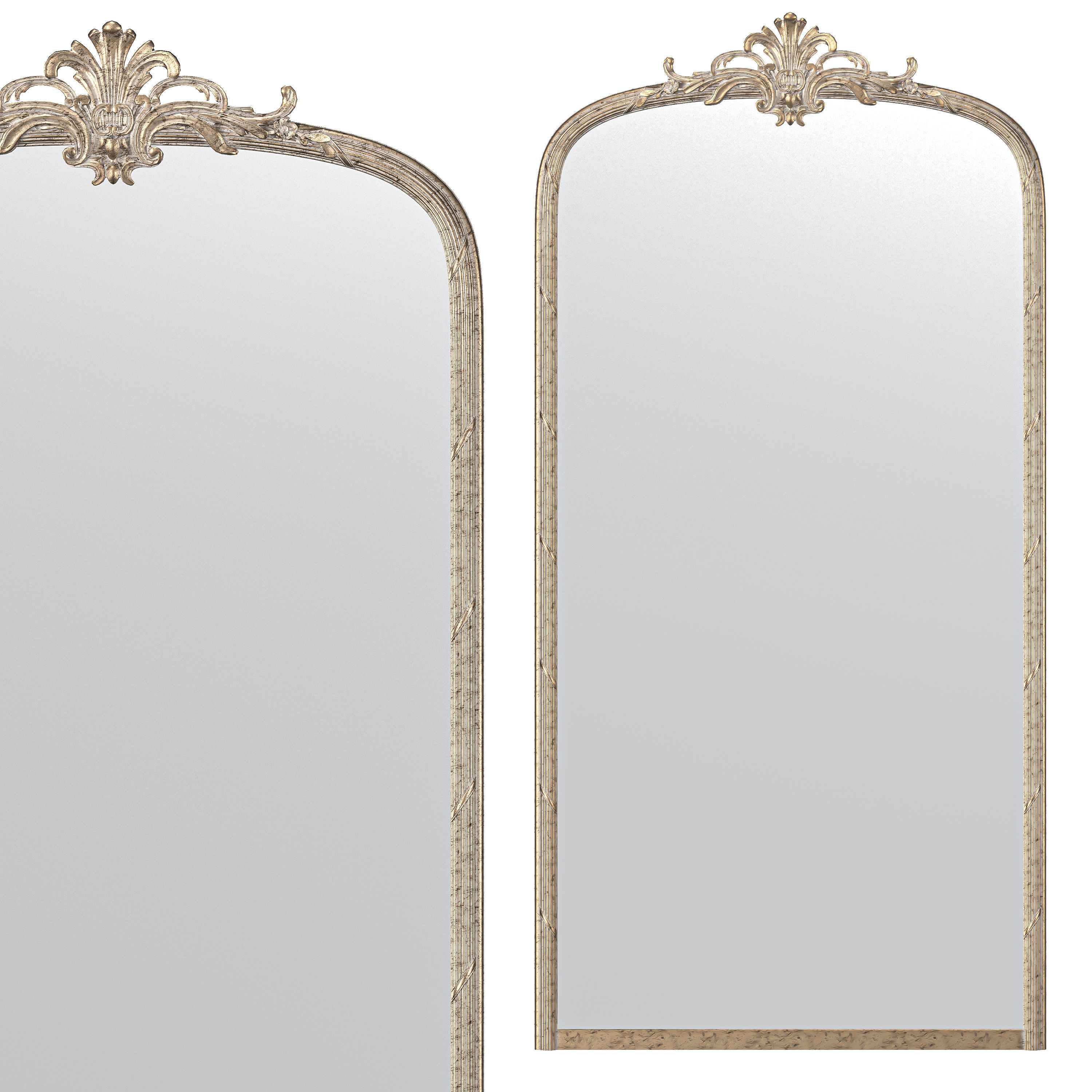 HN furniture victorian mirror 3D model_9