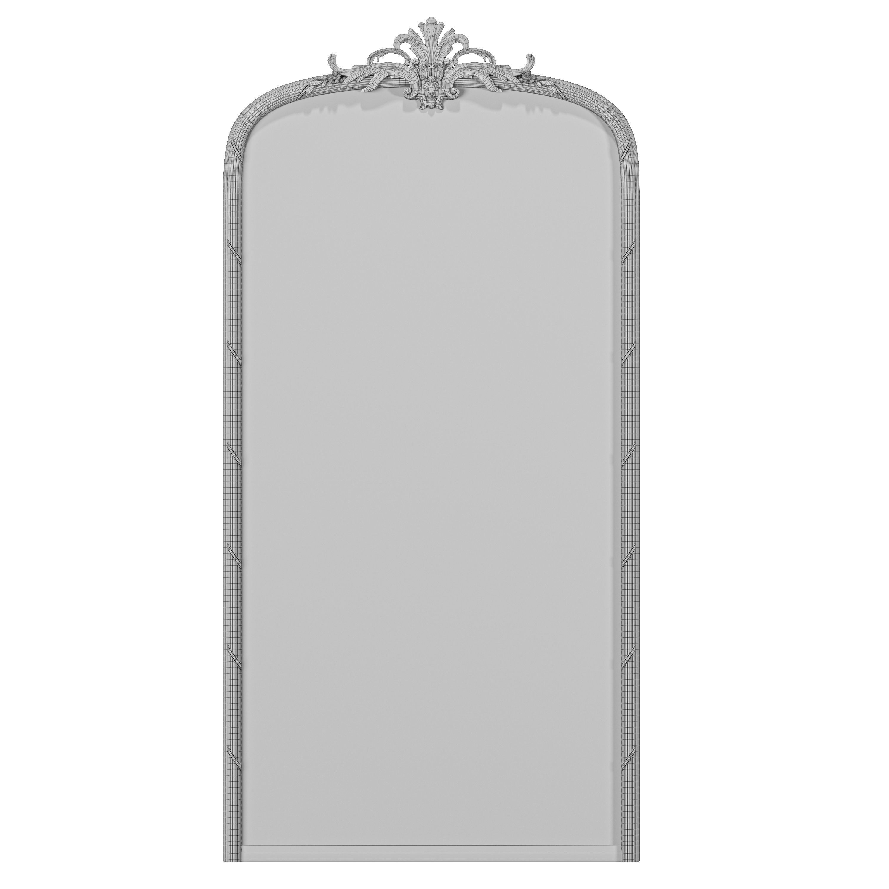 HN furniture victorian mirror 3D model_2