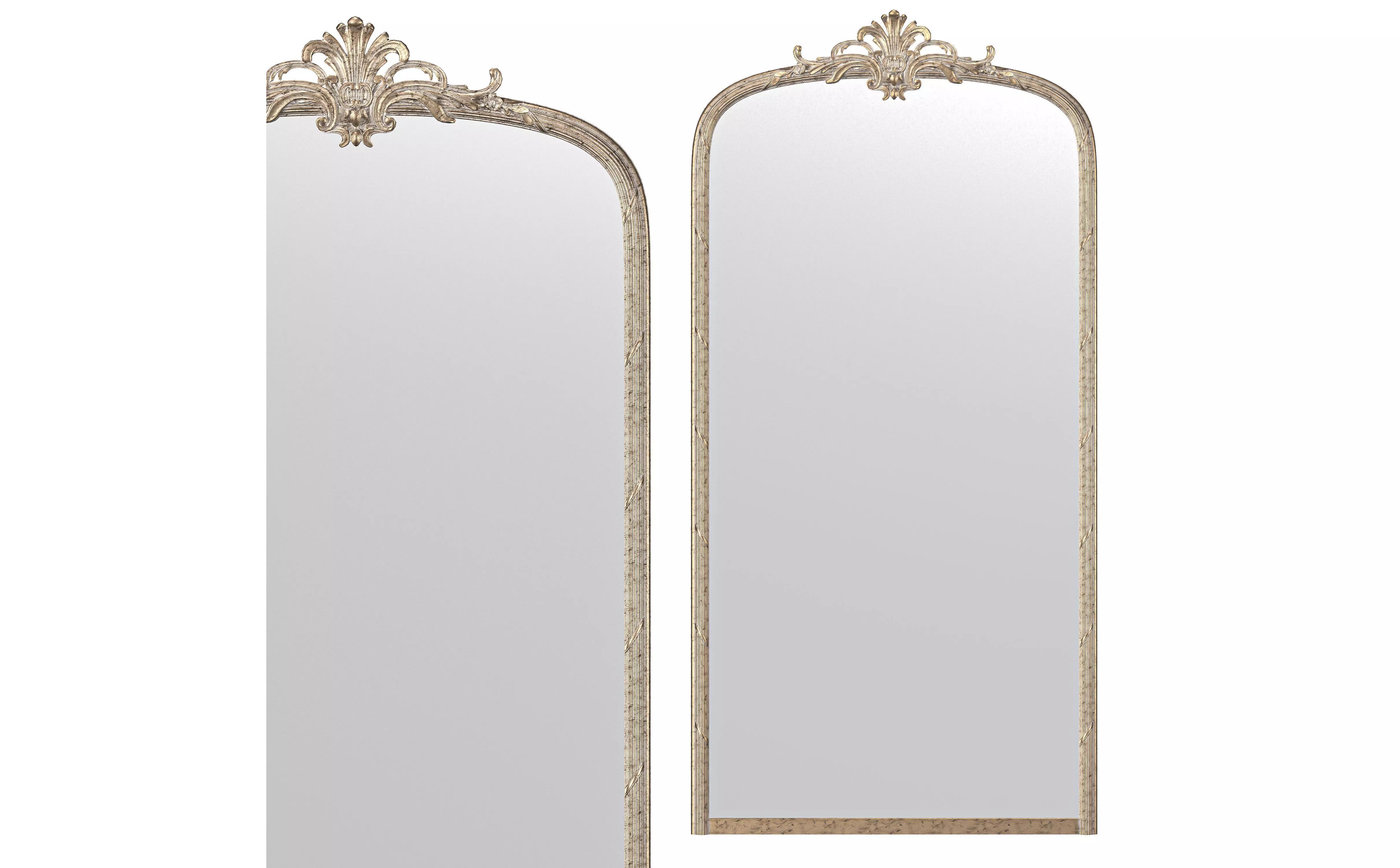 HN furniture victorian mirror 3D model_0