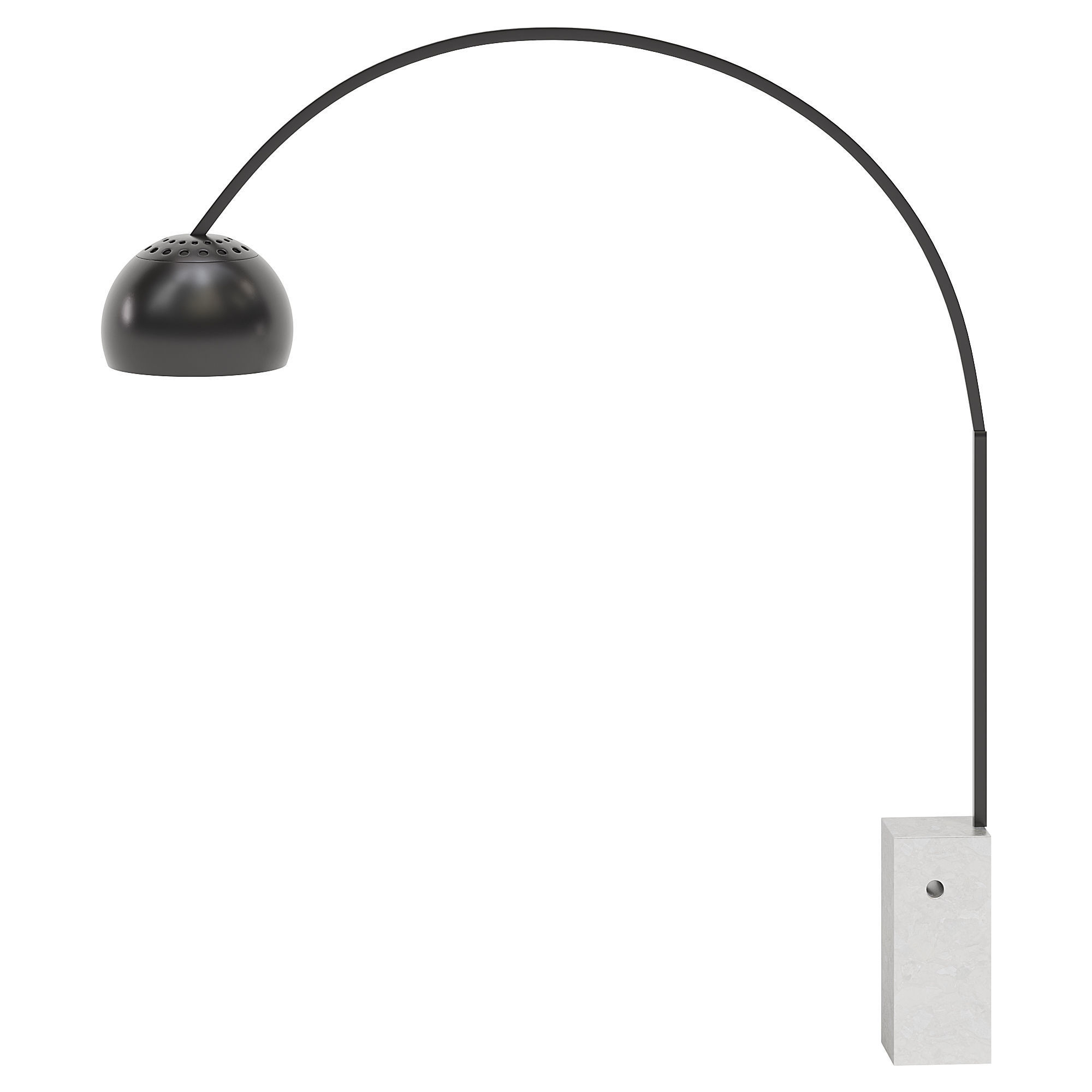  Arco Floor Lamp 3D model_1