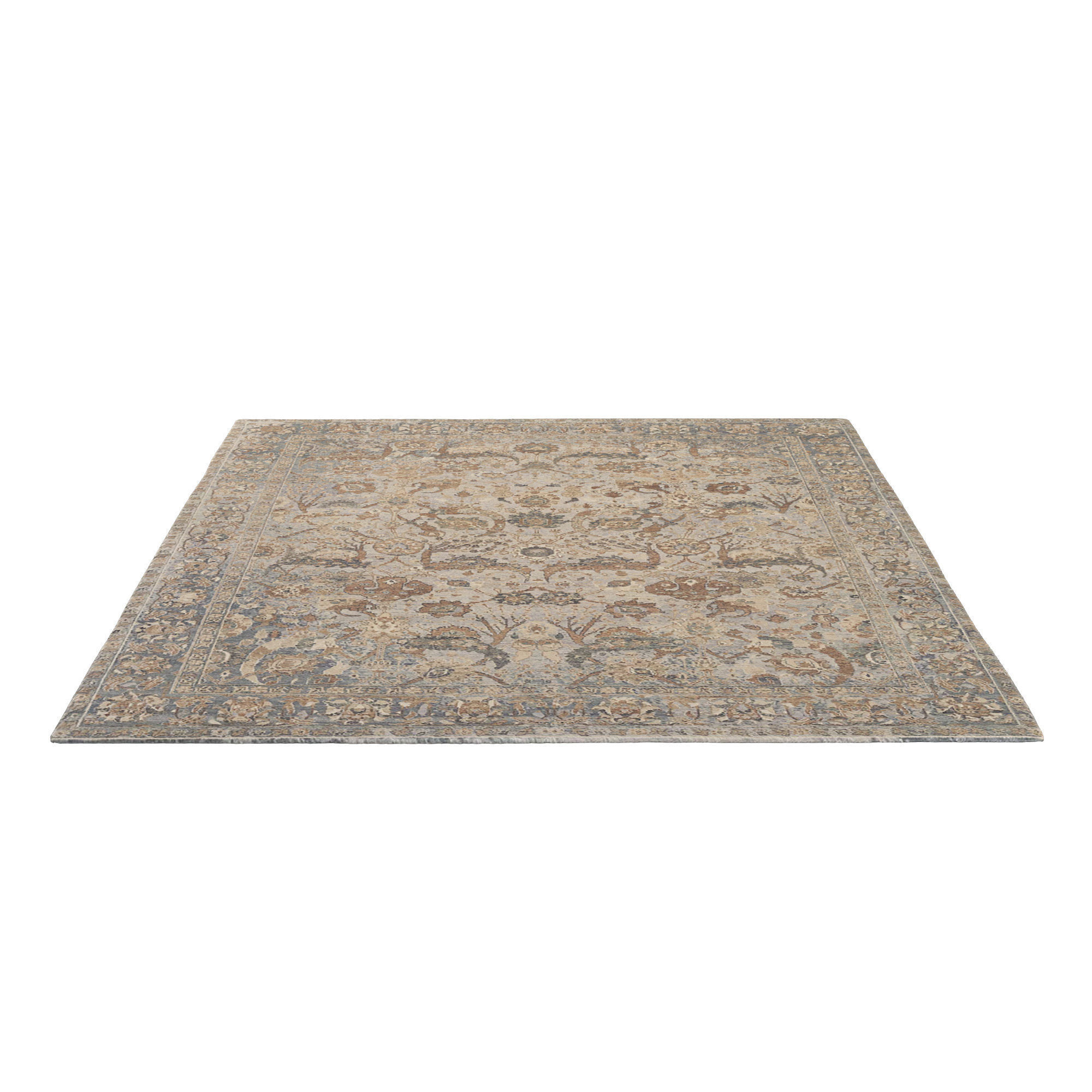 KAARU WOOL RUG 3D model_2