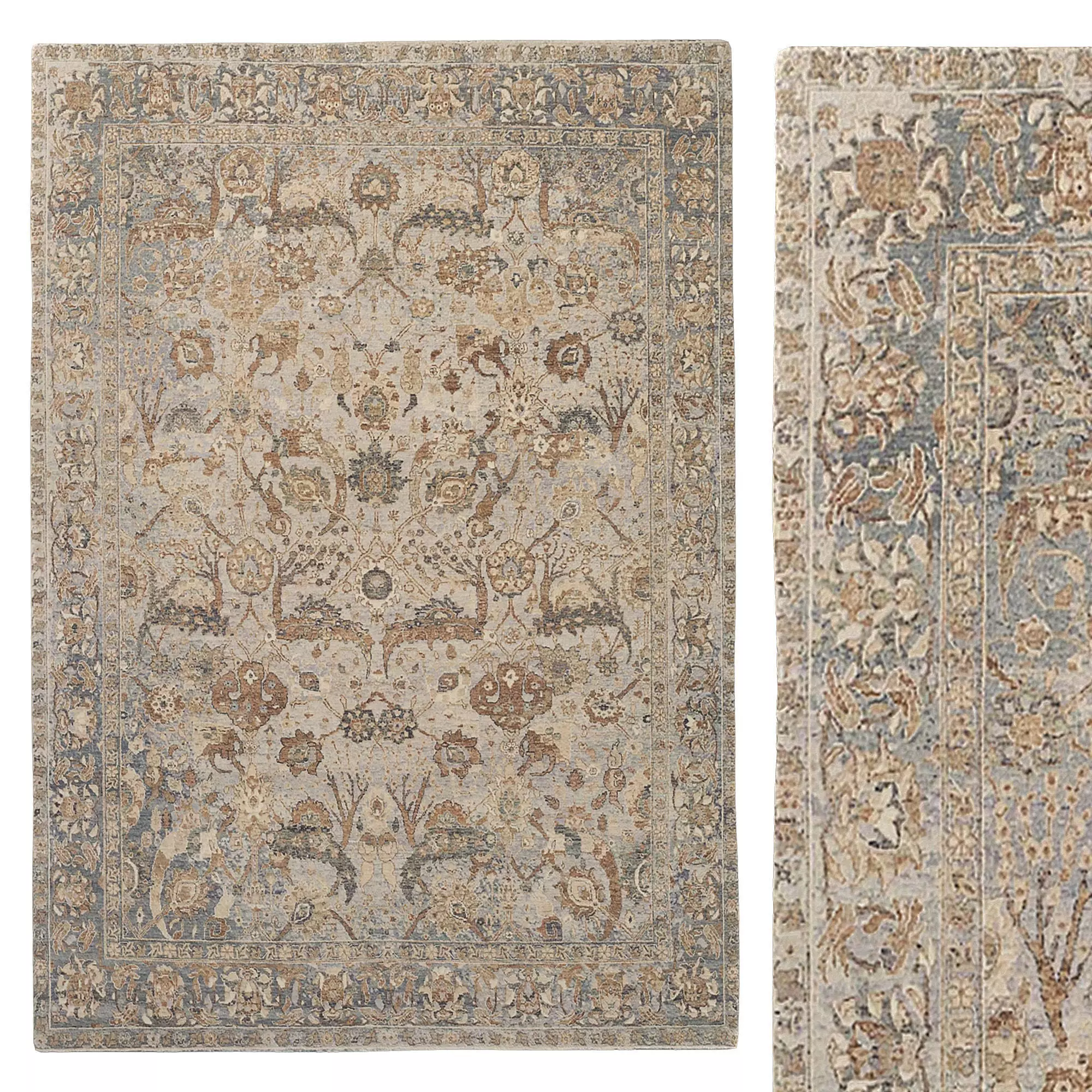 KAARU WOOL RUG 3D model_0