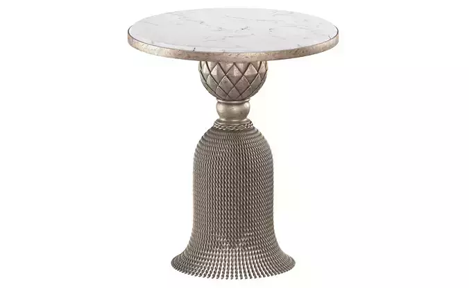 kay marble tassel table
