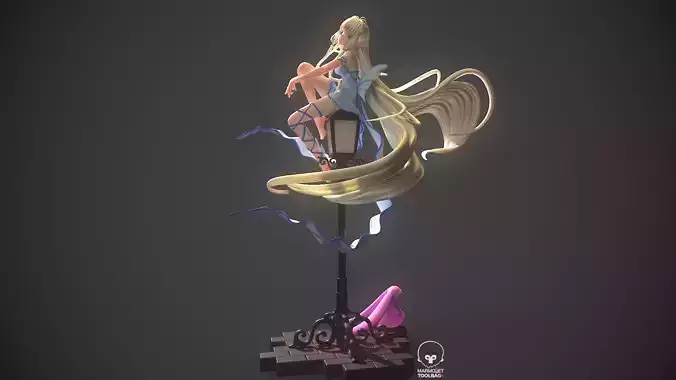 Chii Chobits Full Figure 3D print model
