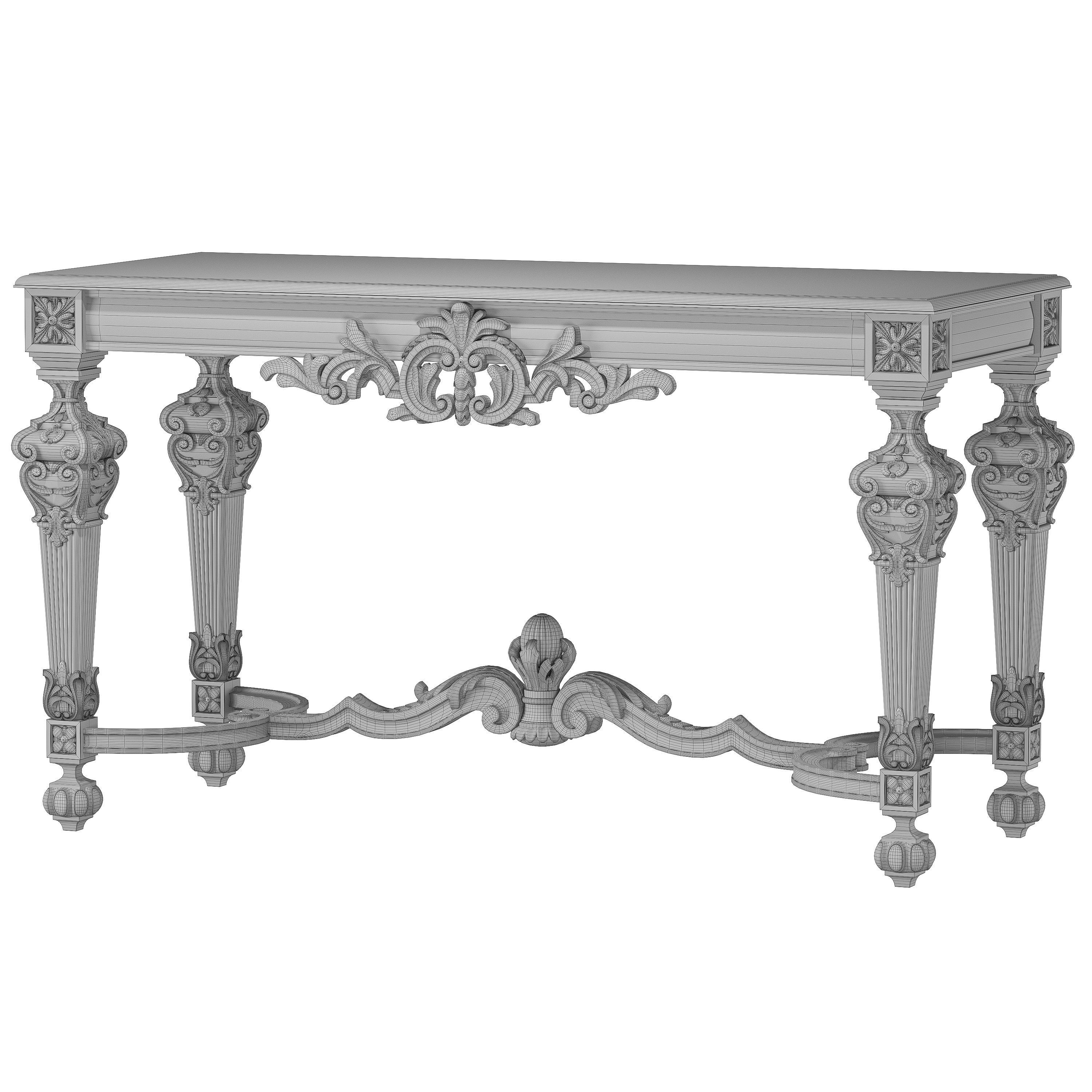 roberto giovannini console table art210 3D model_8