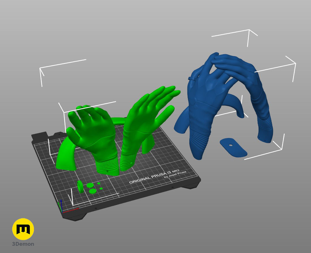 DEATH STRANDING 2 FRAGILE GLOVES MASK 3D model 3D printable CGTrader